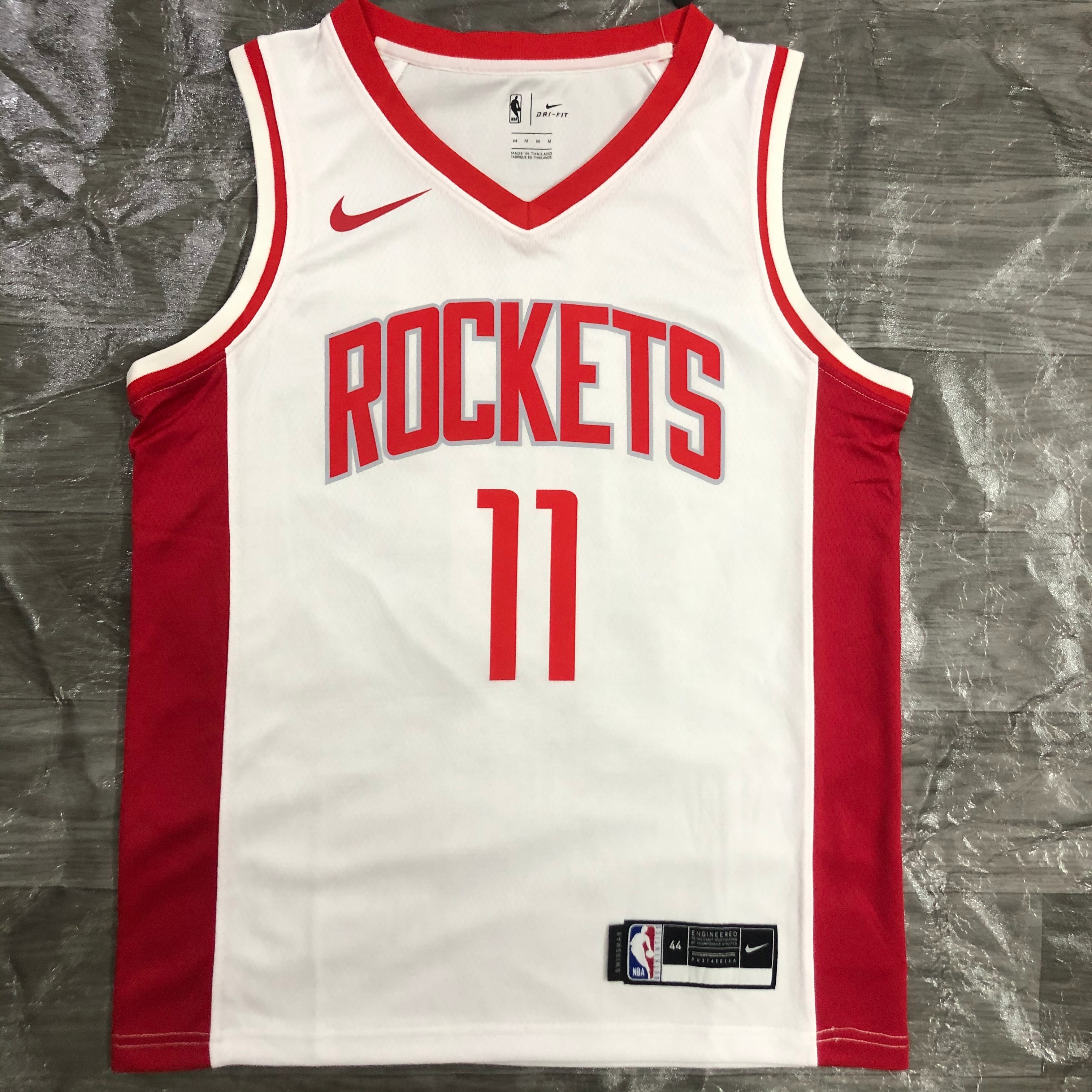 21 season Rockets white number 11 Yao