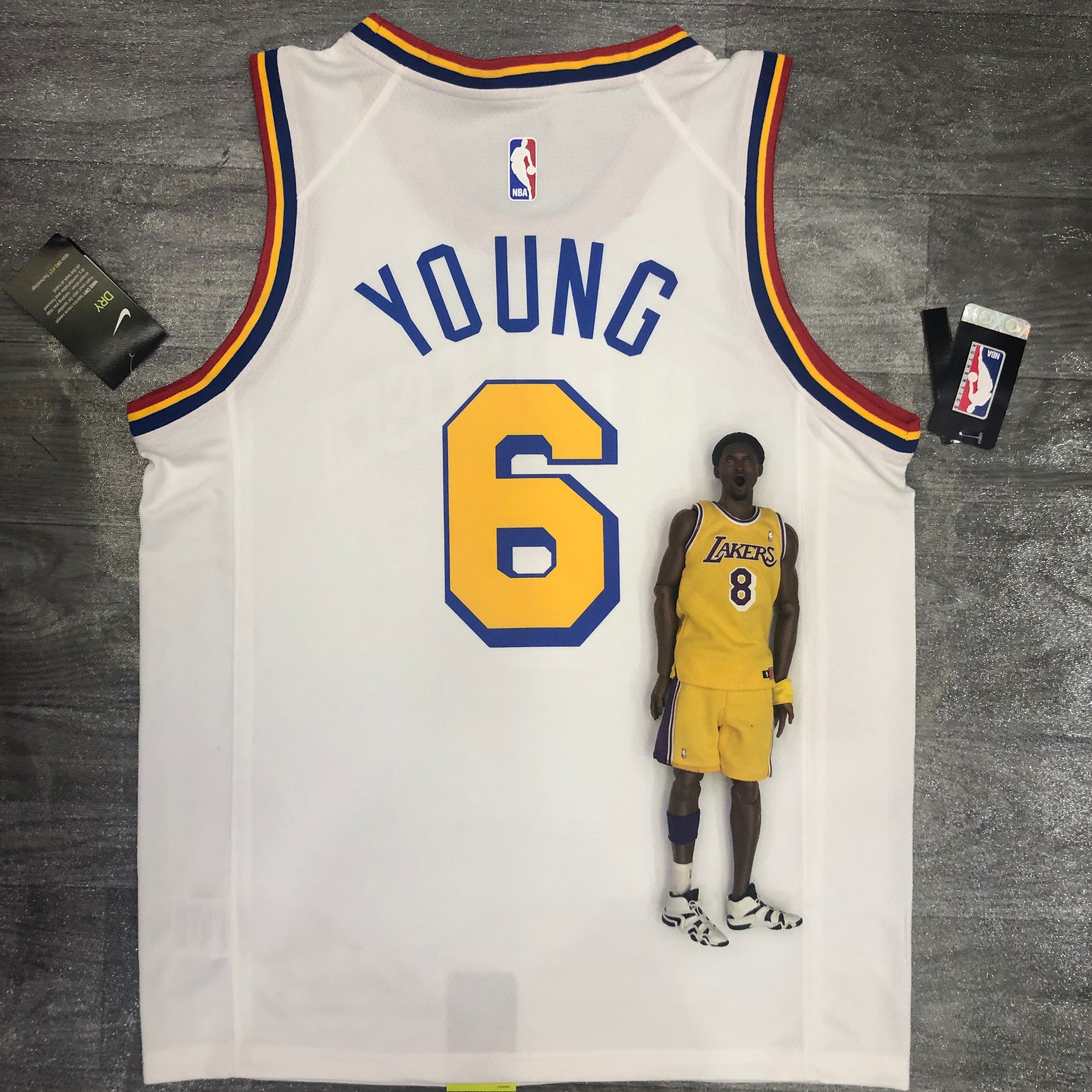 San Francisco Warriors No. 6 Nick Young