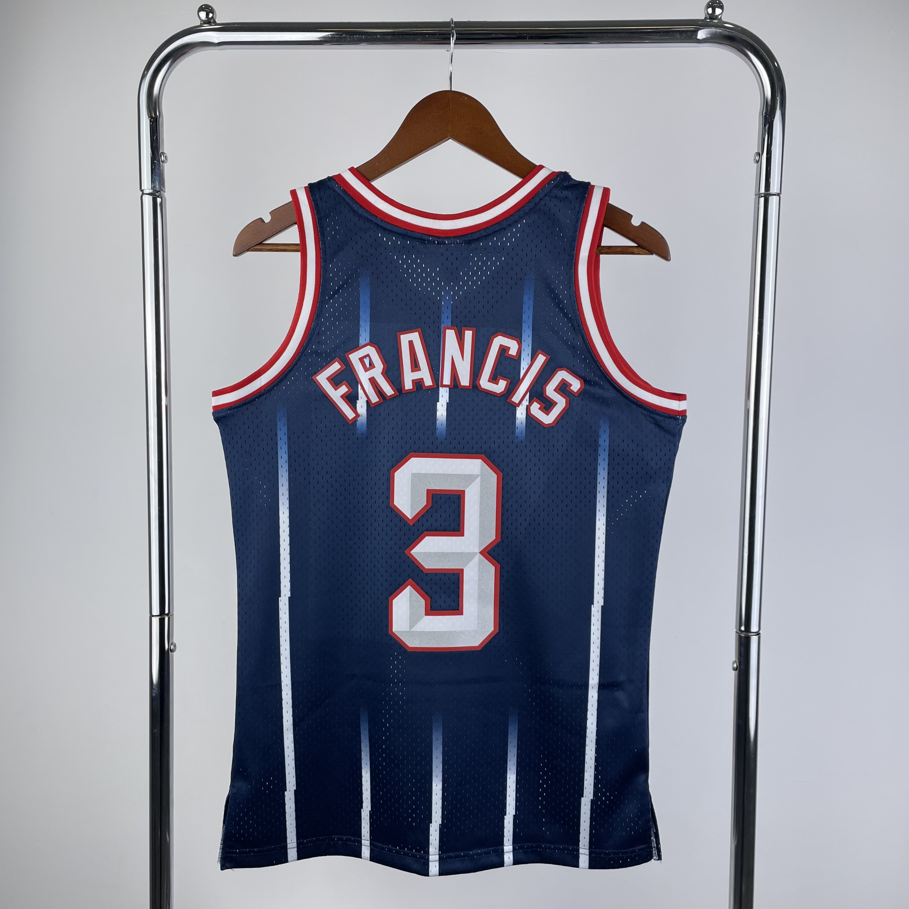 MN Hot Press Throwback Jersey SW Rockets 9900 season No. 3 Francis
