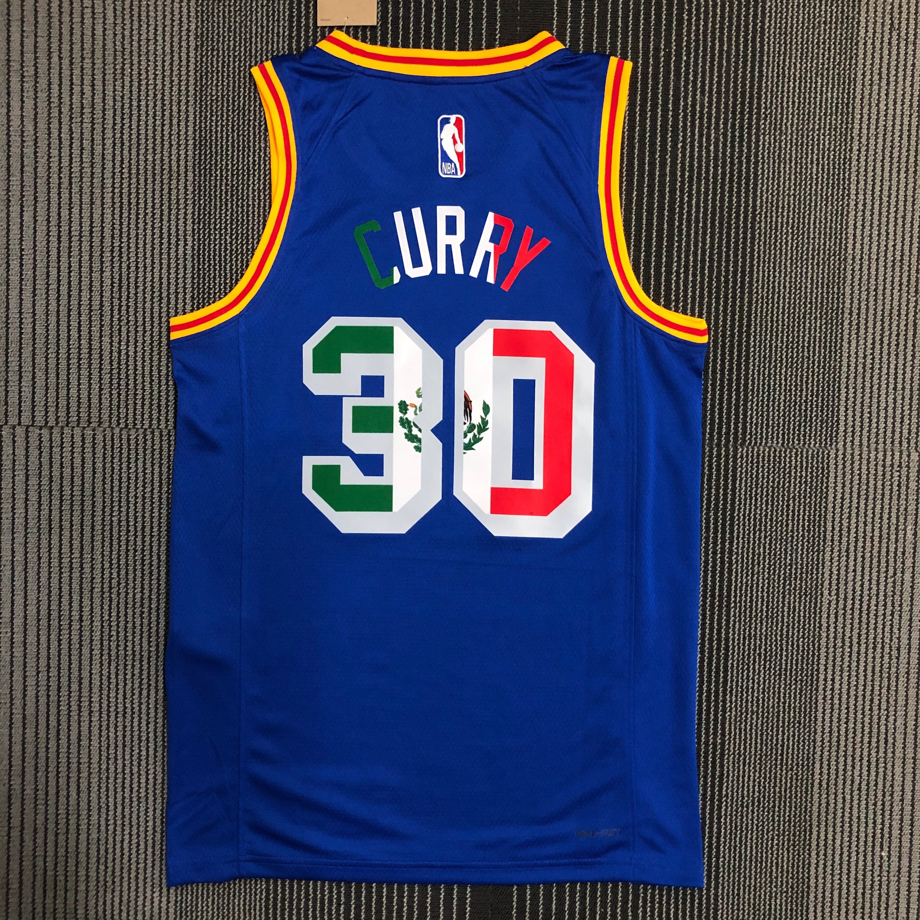 75th anniversary Warriors retro Mexican 30 CURRY