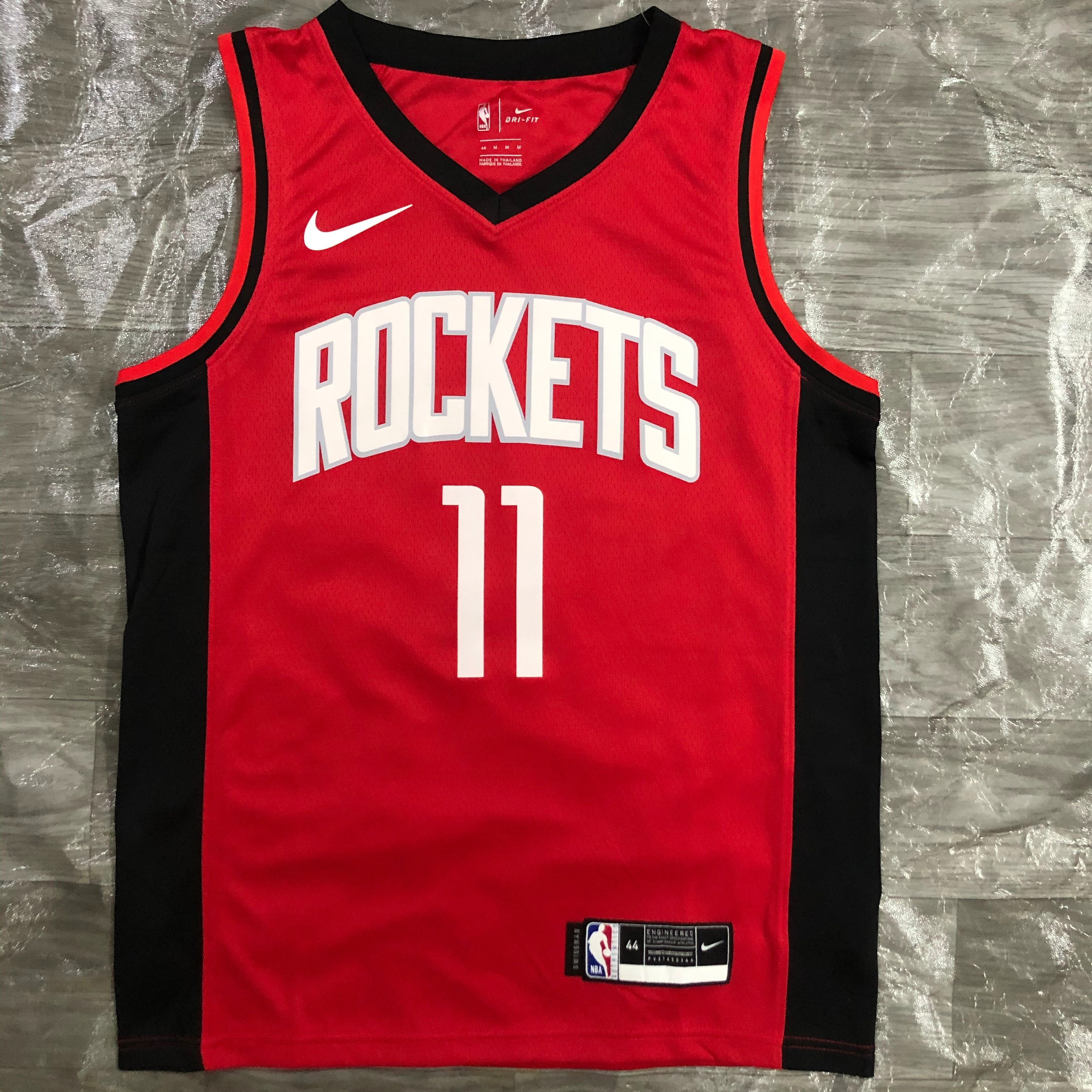 21 season Rockets red number 11 Yao