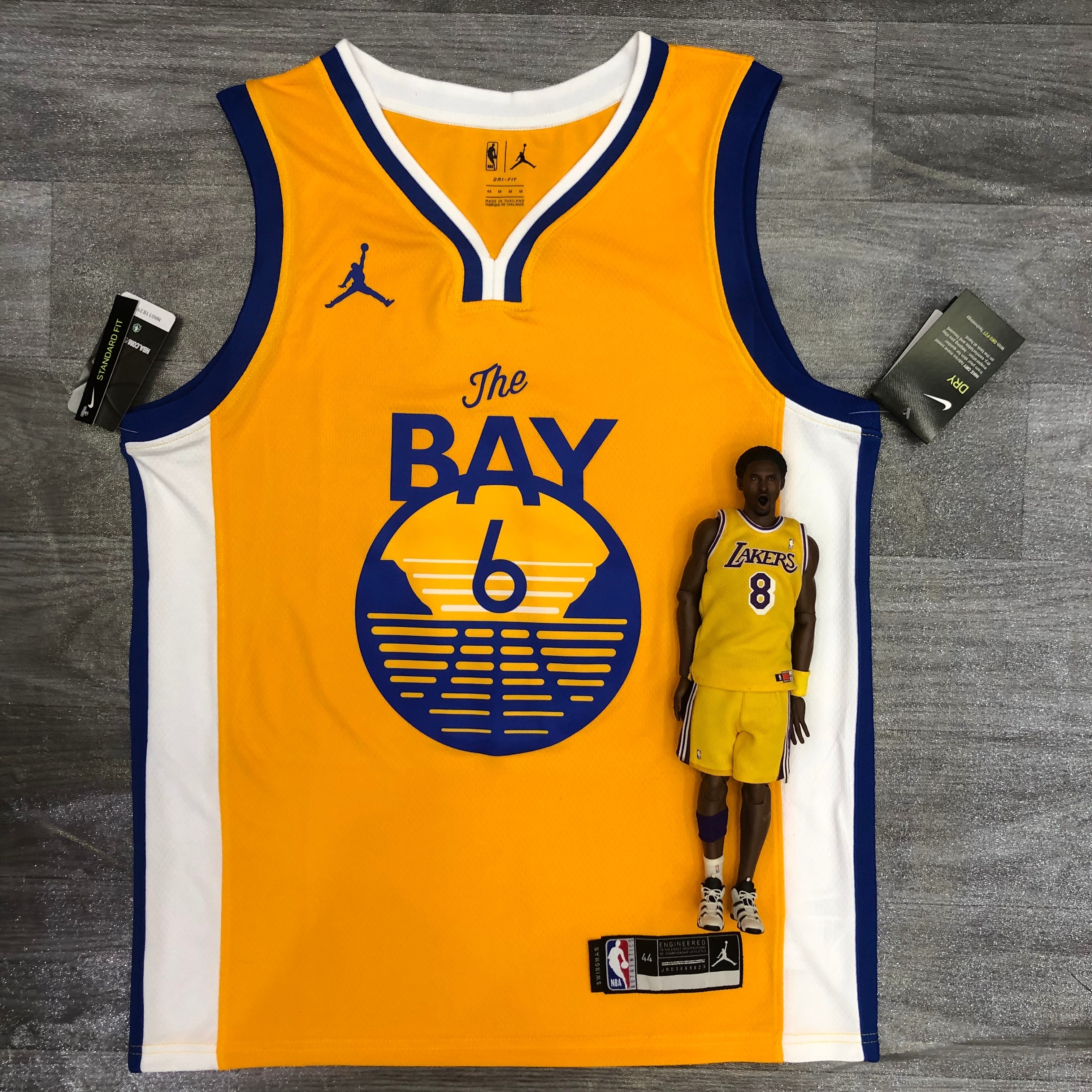 Season 21 Warriors Jordan theme limited number 6 Nick Young