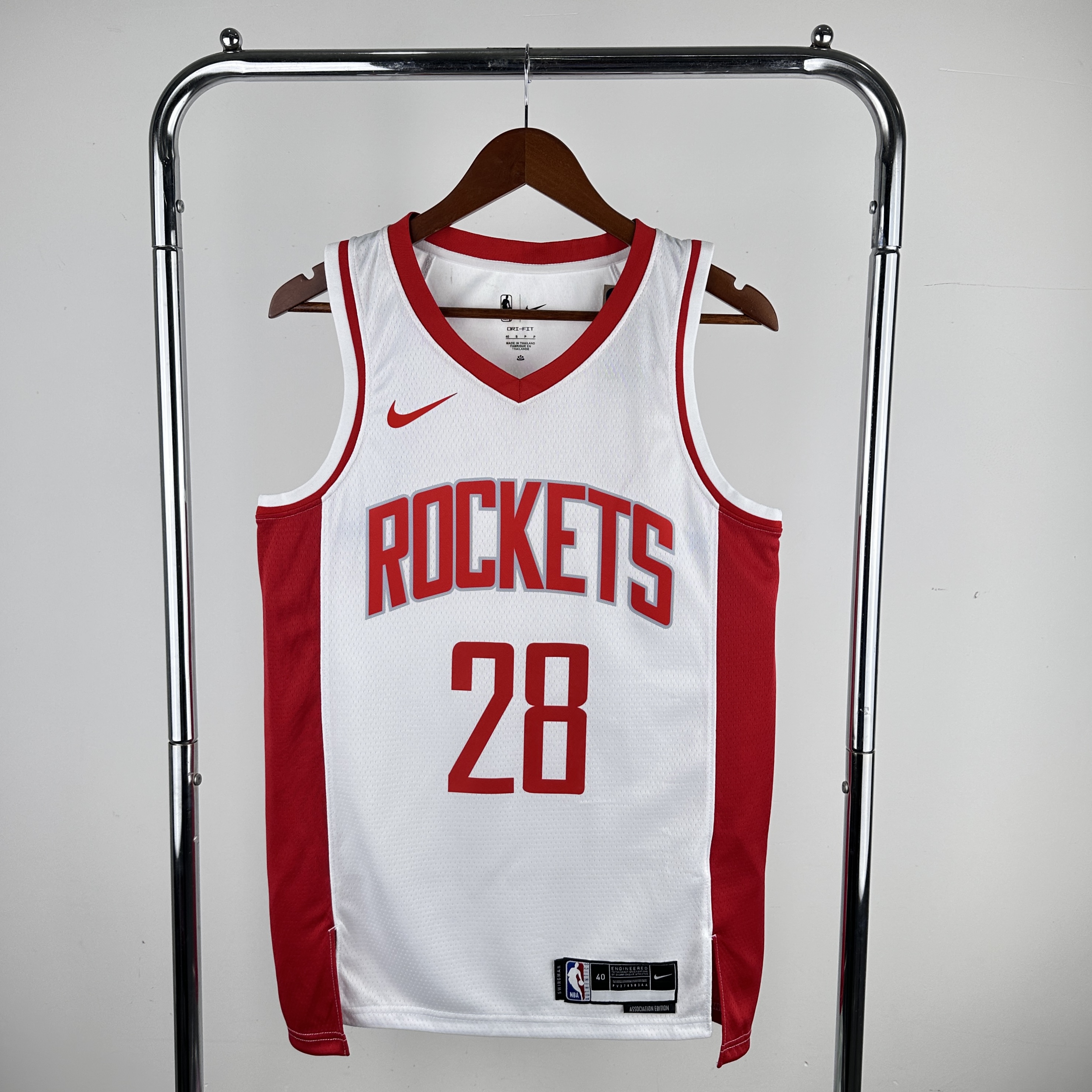 23 season Rockets home white 28 Sengun
