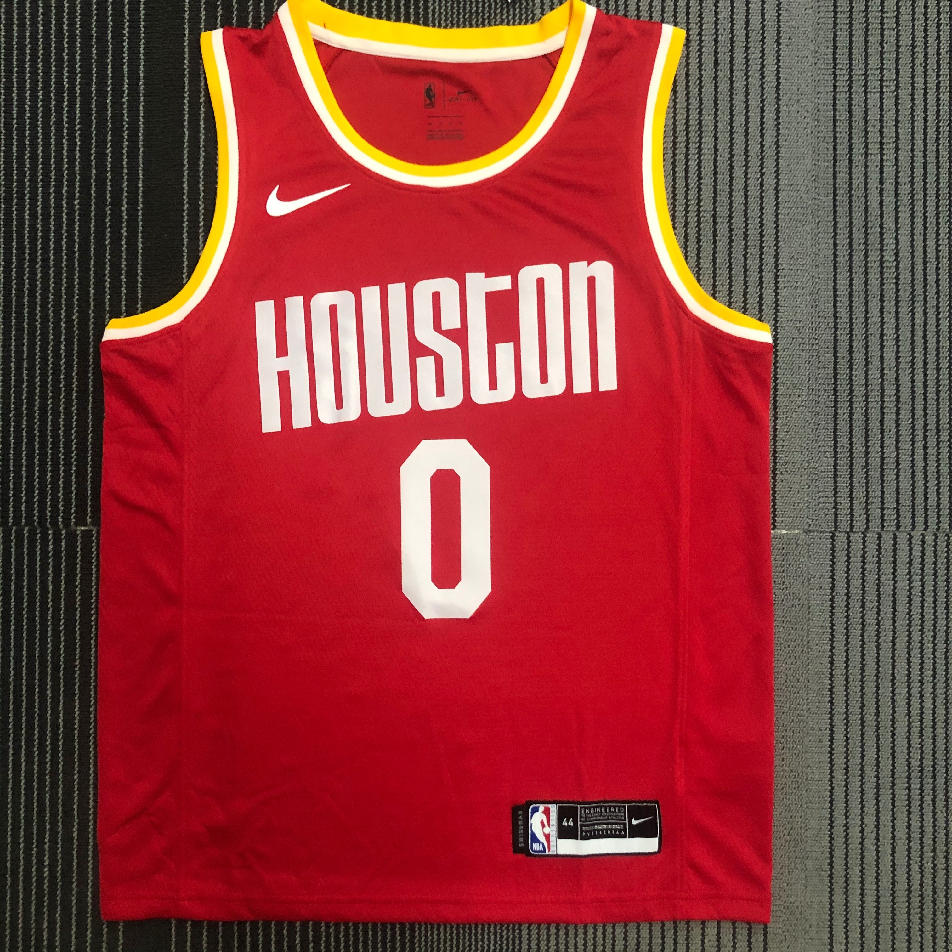 Rockets retro red 0 Westbrook
