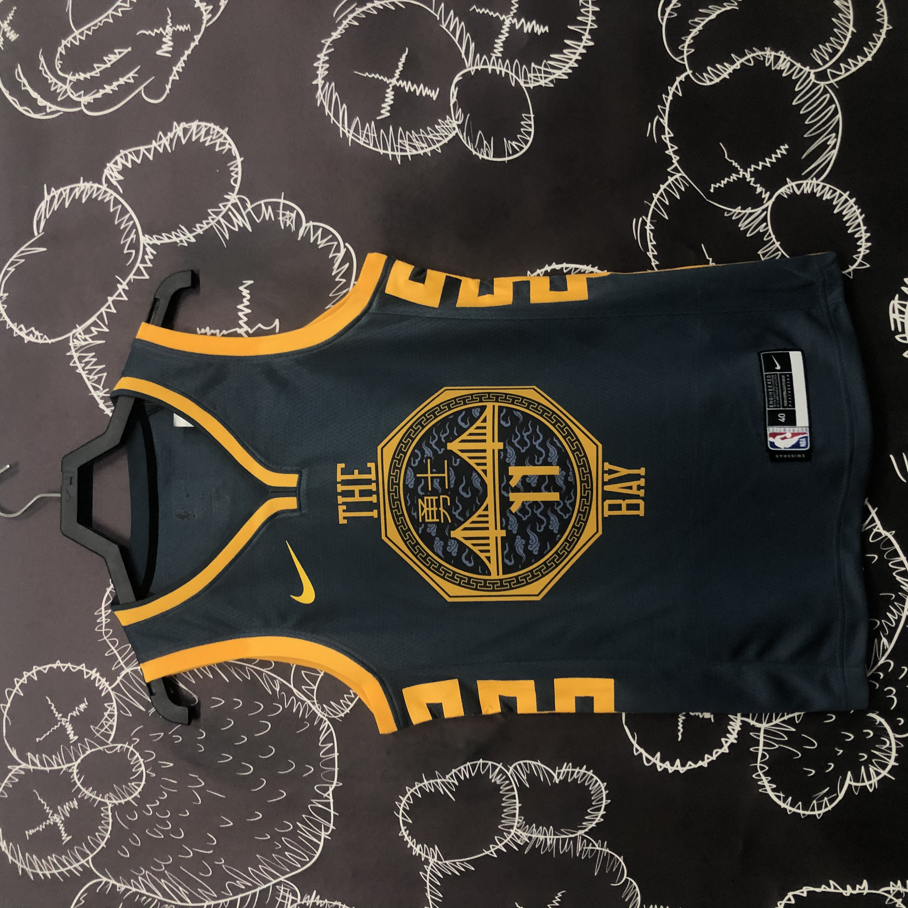 Season 18 Warriors grey # 11 Thompson