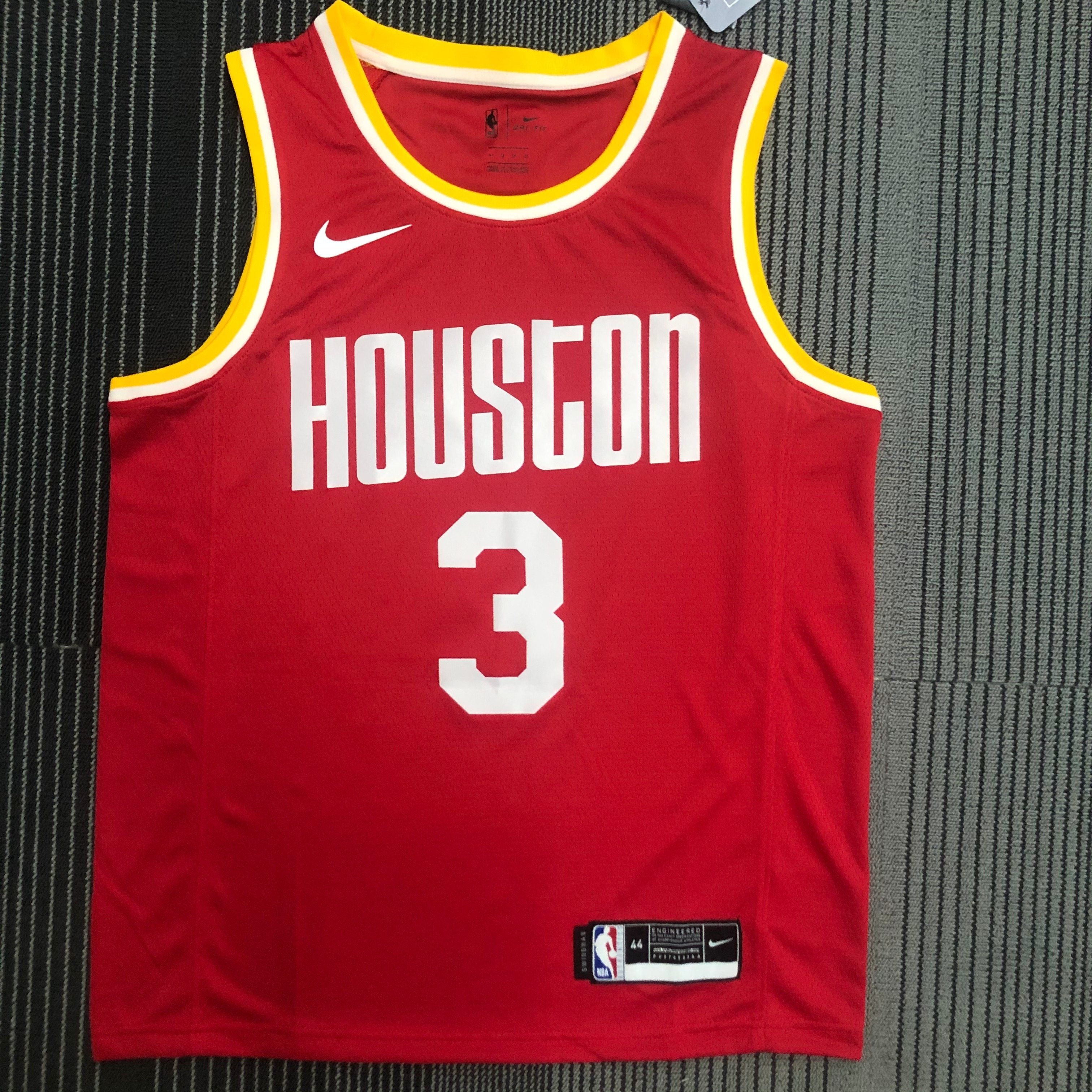 Rockets retro red No. 3 Paul