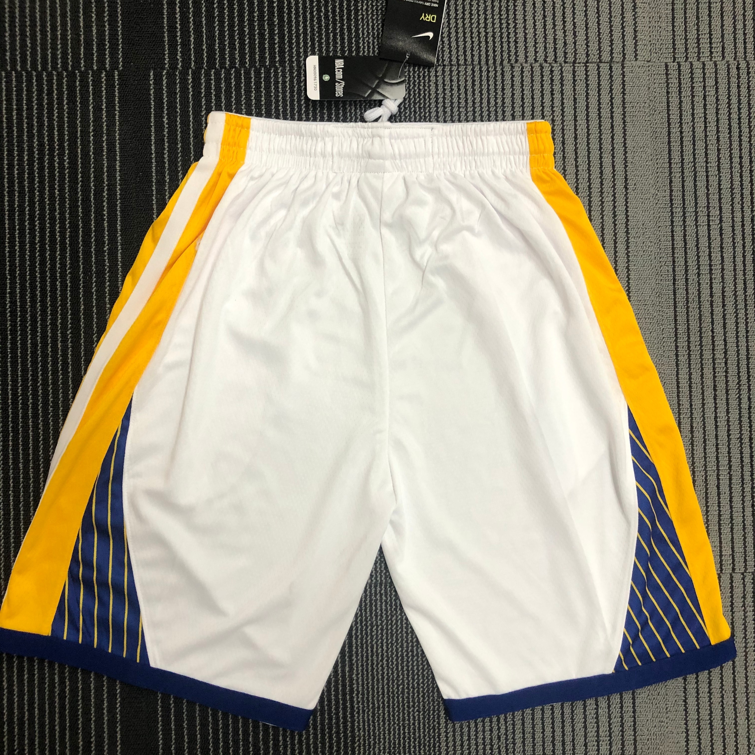 Warriors regular white shorts