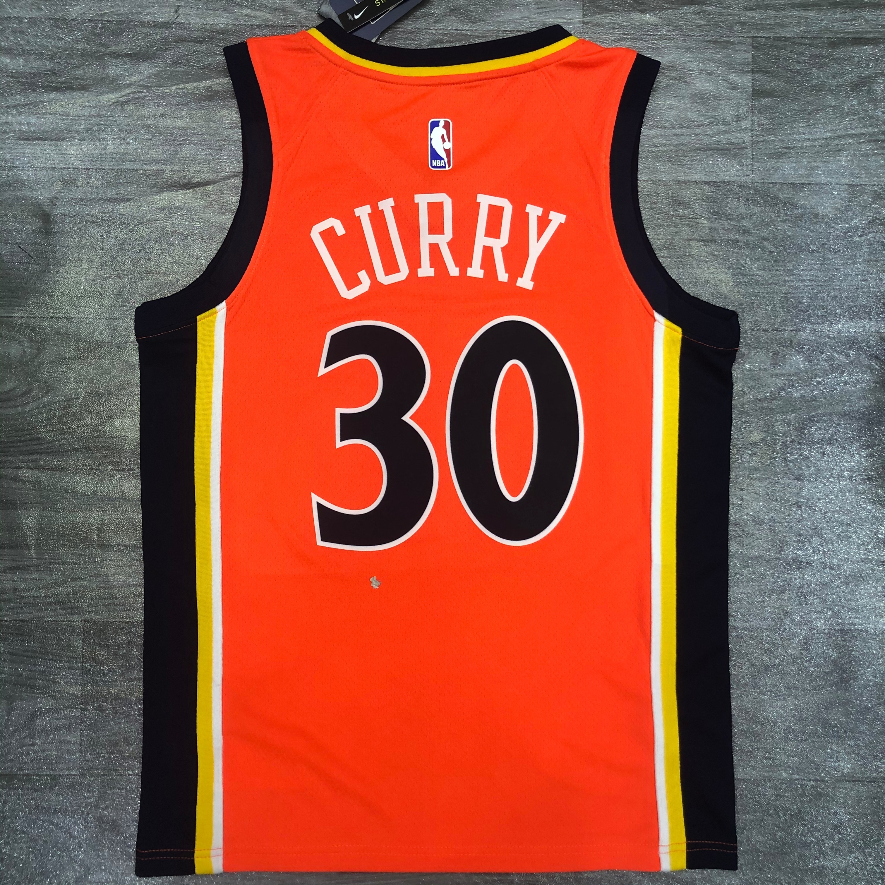 Warriors rookie Orange 30th Steph Curry