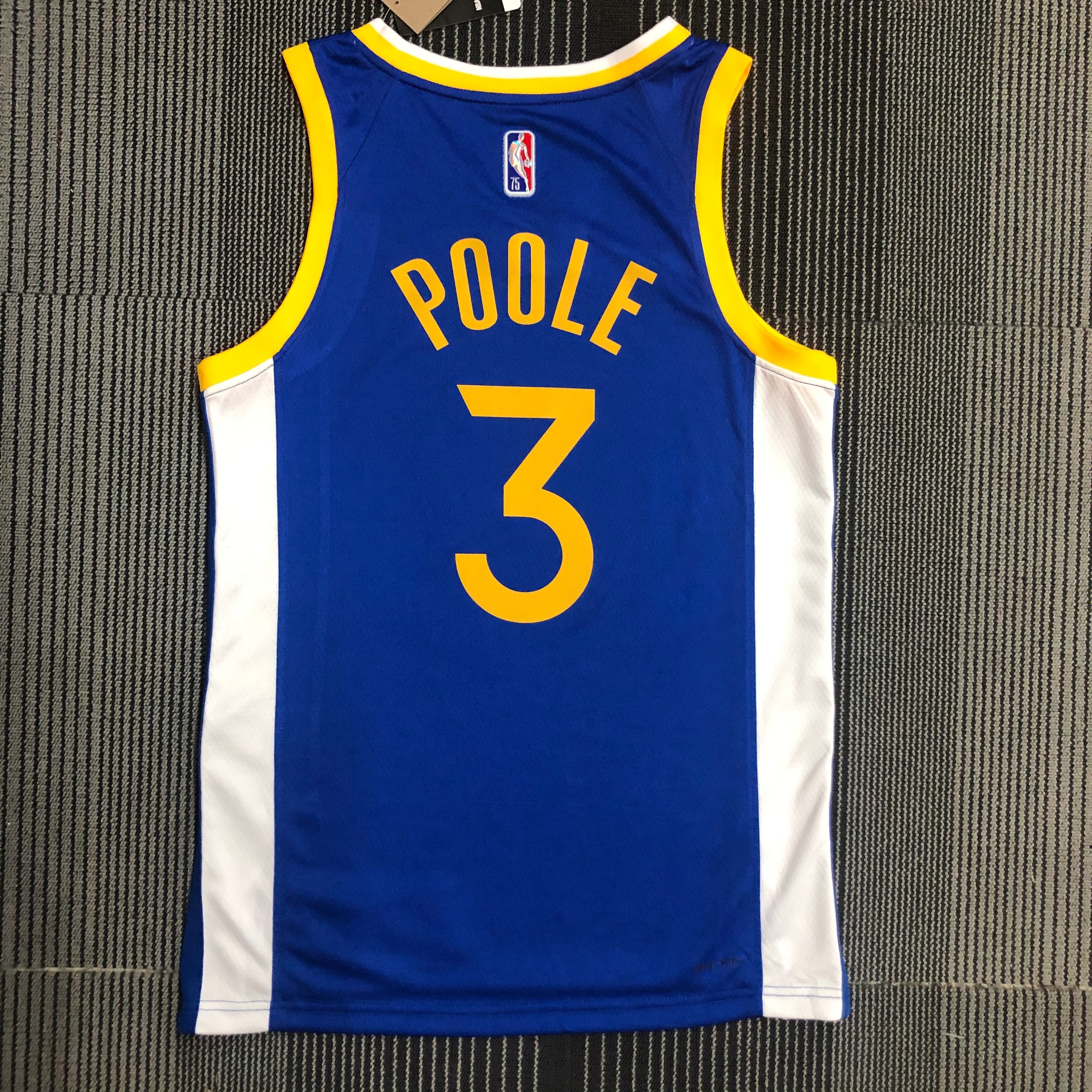 75th Anniversary Warriors V-neck blue No. 3 Poole