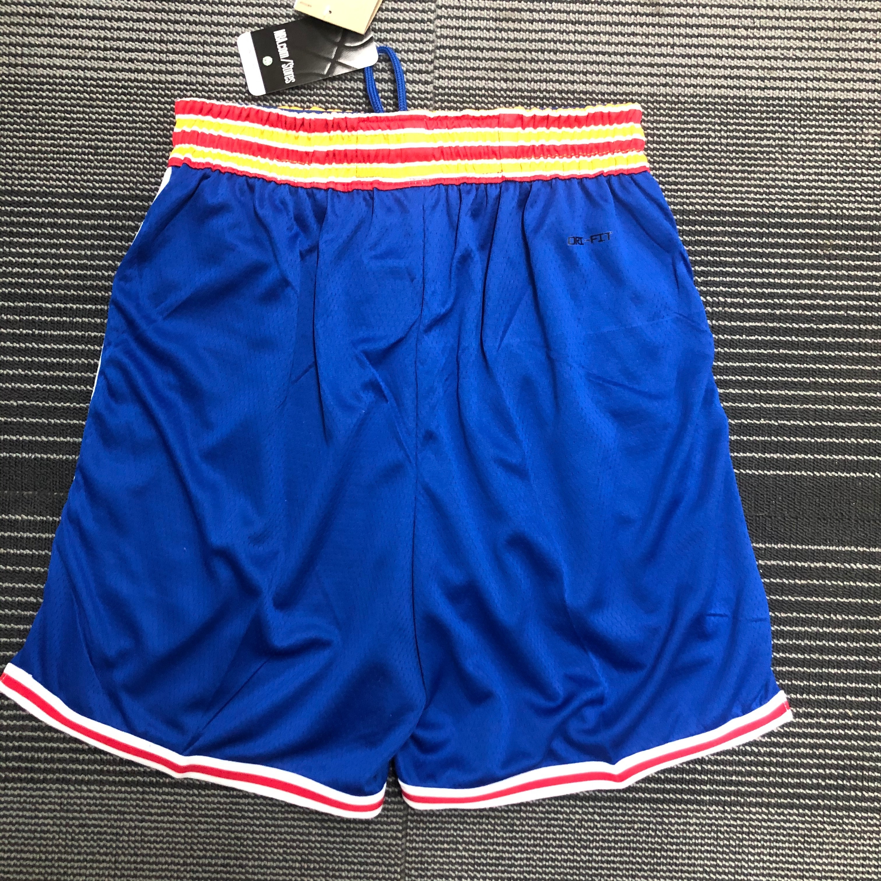 75th anniversary Warriors vintage shorts