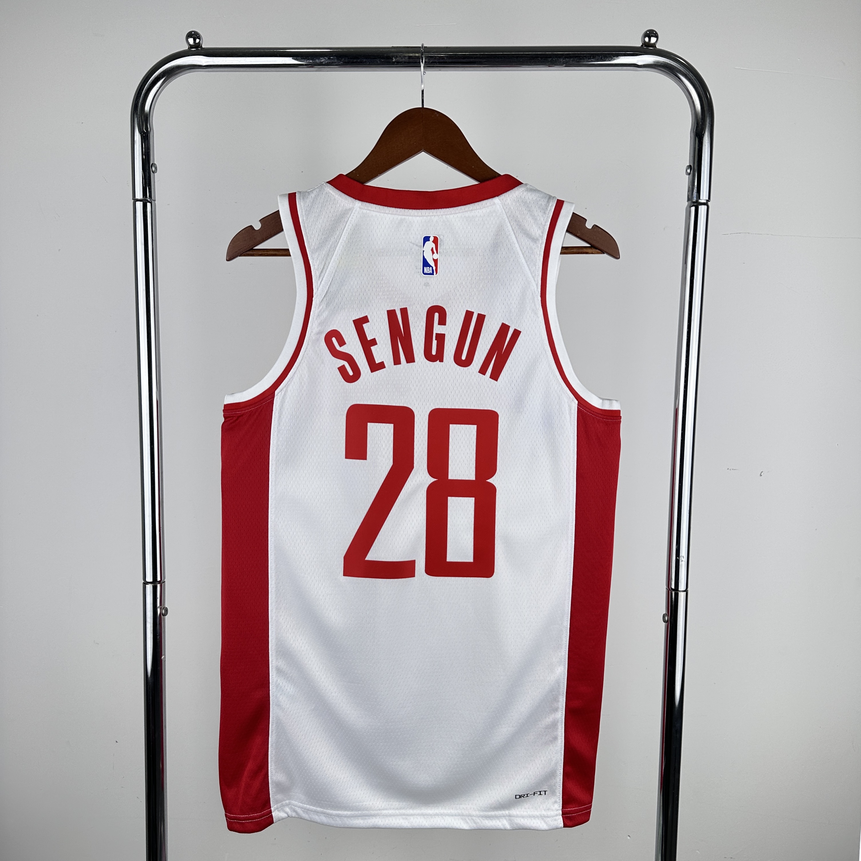 23 season Rockets home white 28 Sengun