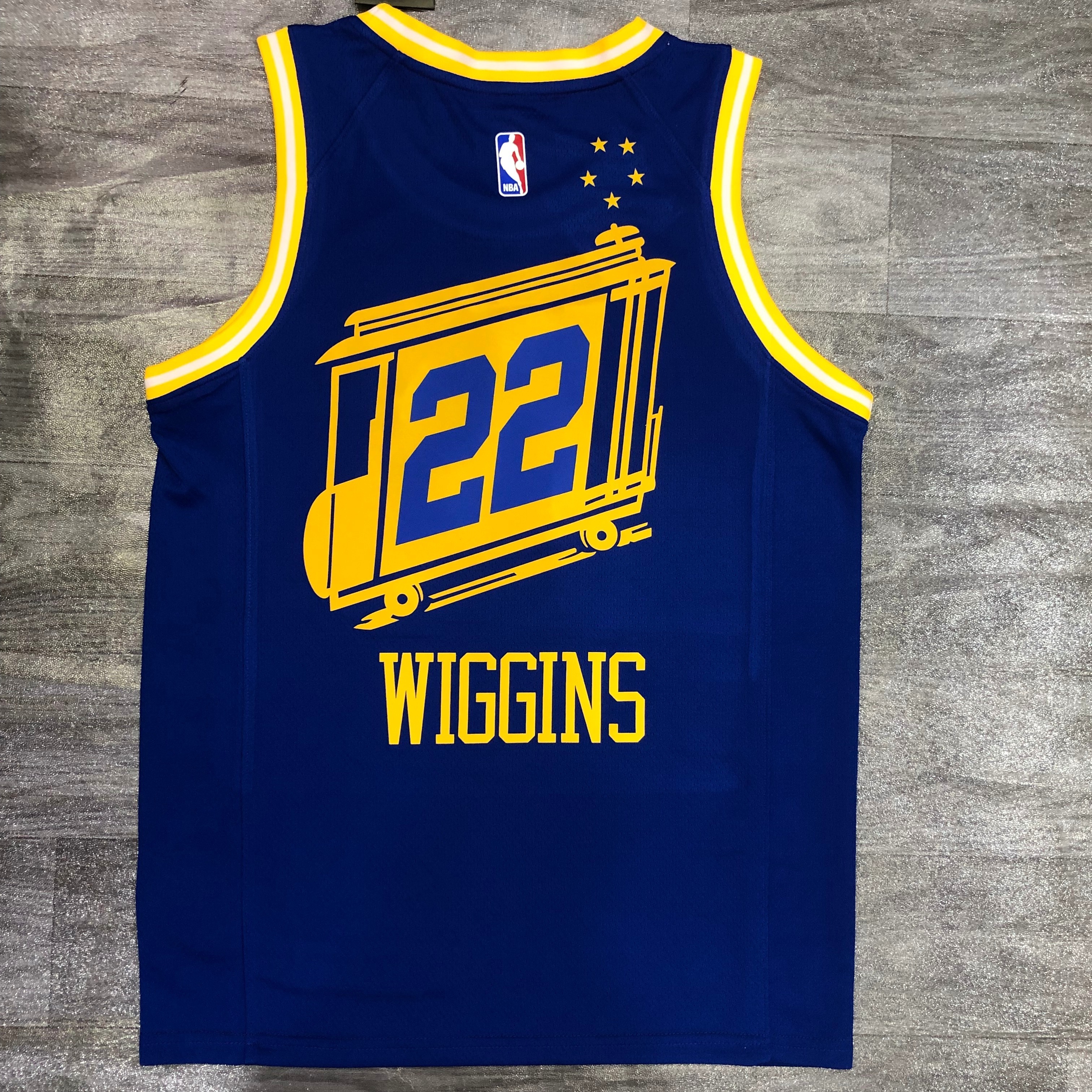 Season 21 Warriors Tram Blue # 22 Wiggins