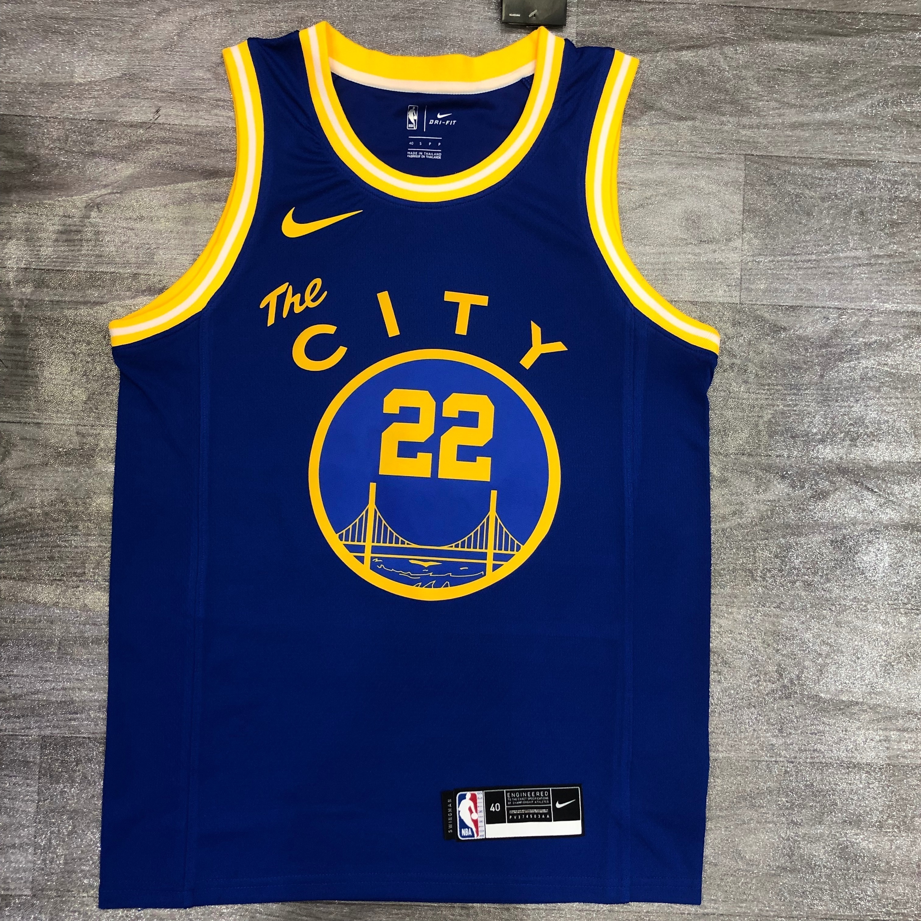 Season 21 Warriors Tram Blue # 22 Wiggins