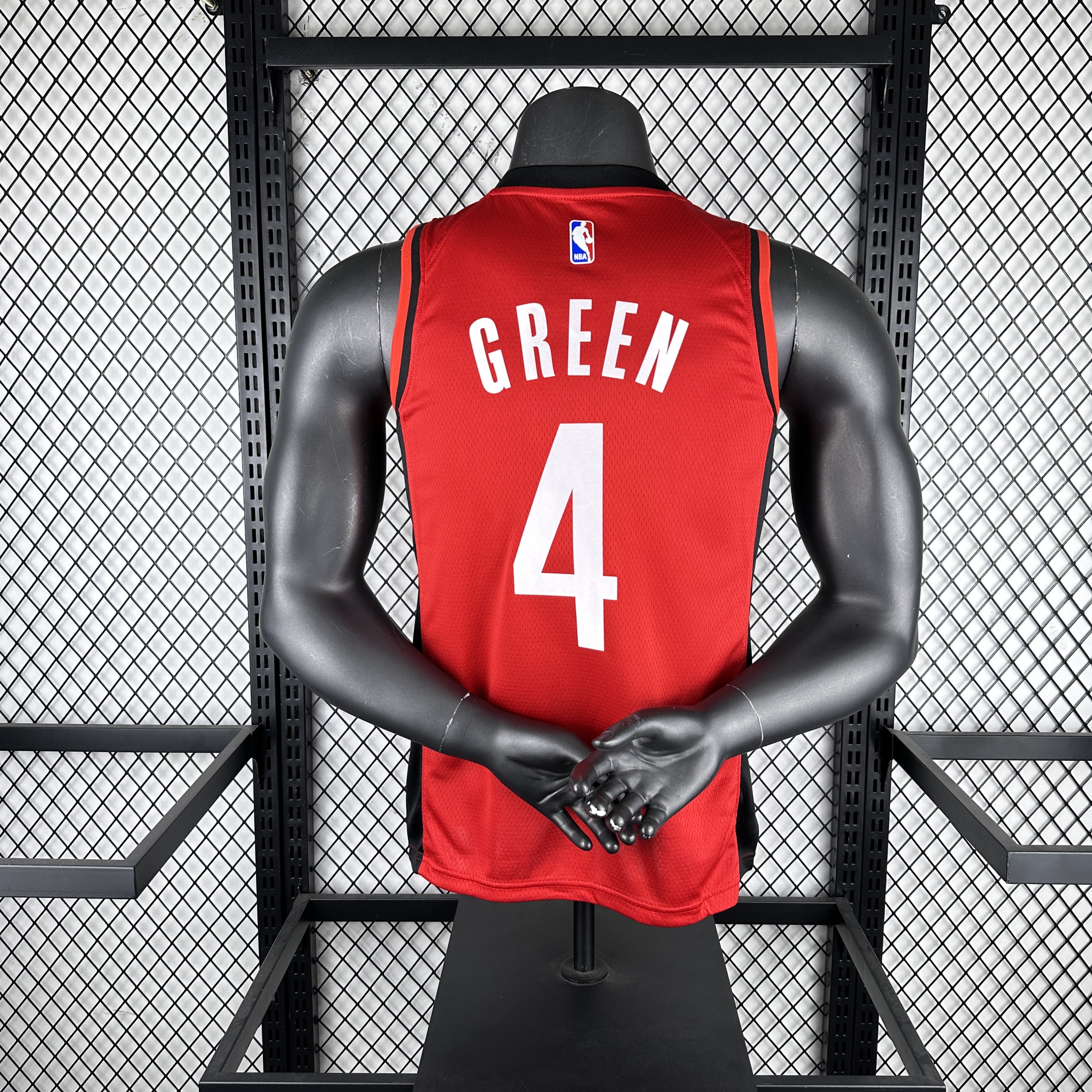 '23 Rockets away red No. 4 Green