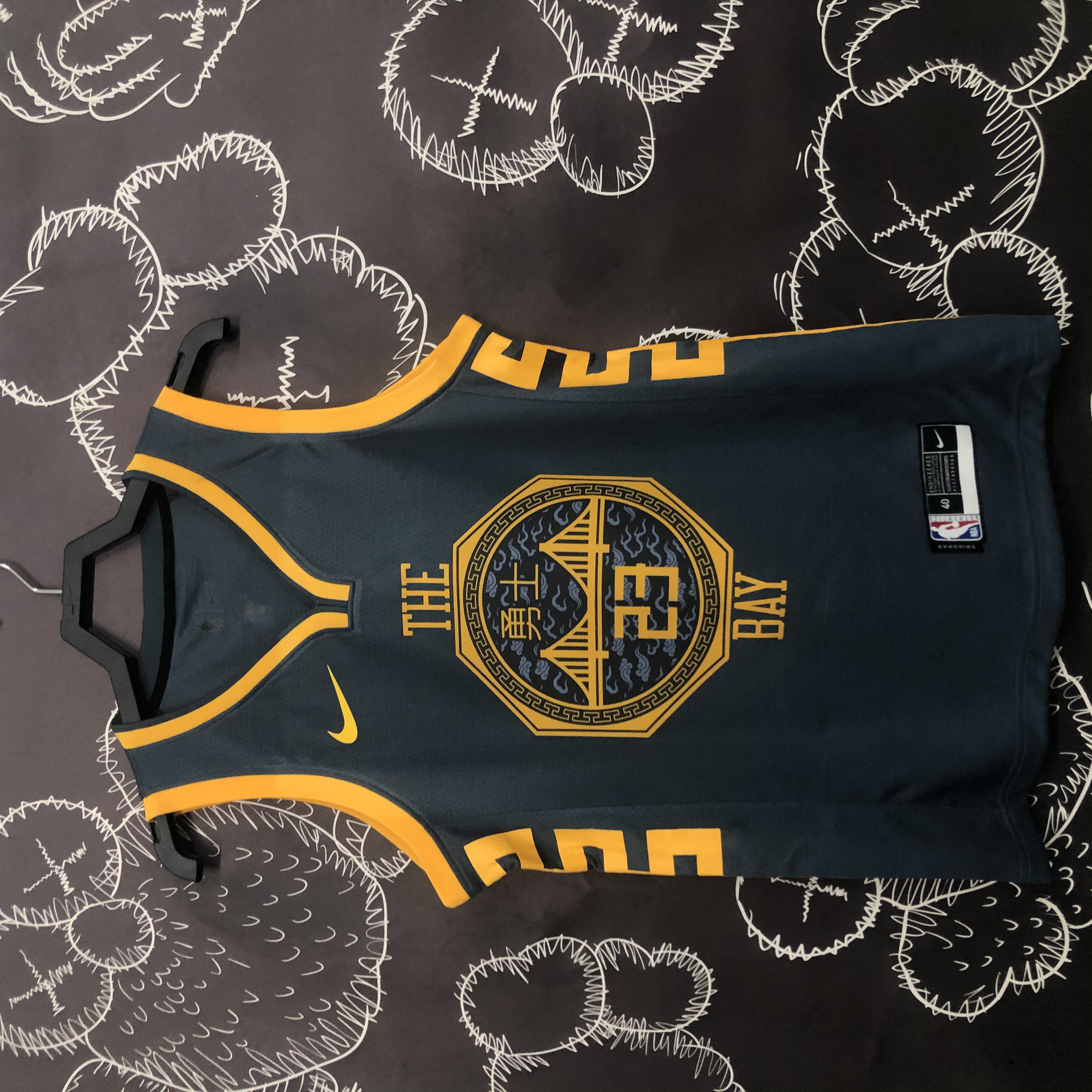 Season 18 Warriors grey # 23 Green