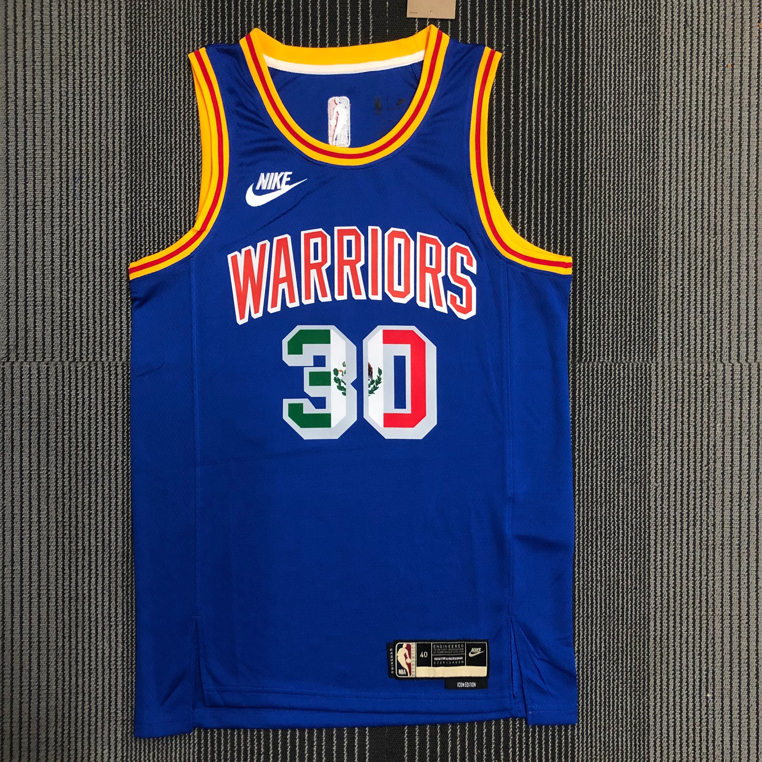 75th anniversary Warriors retro Mexican 30 CURRY