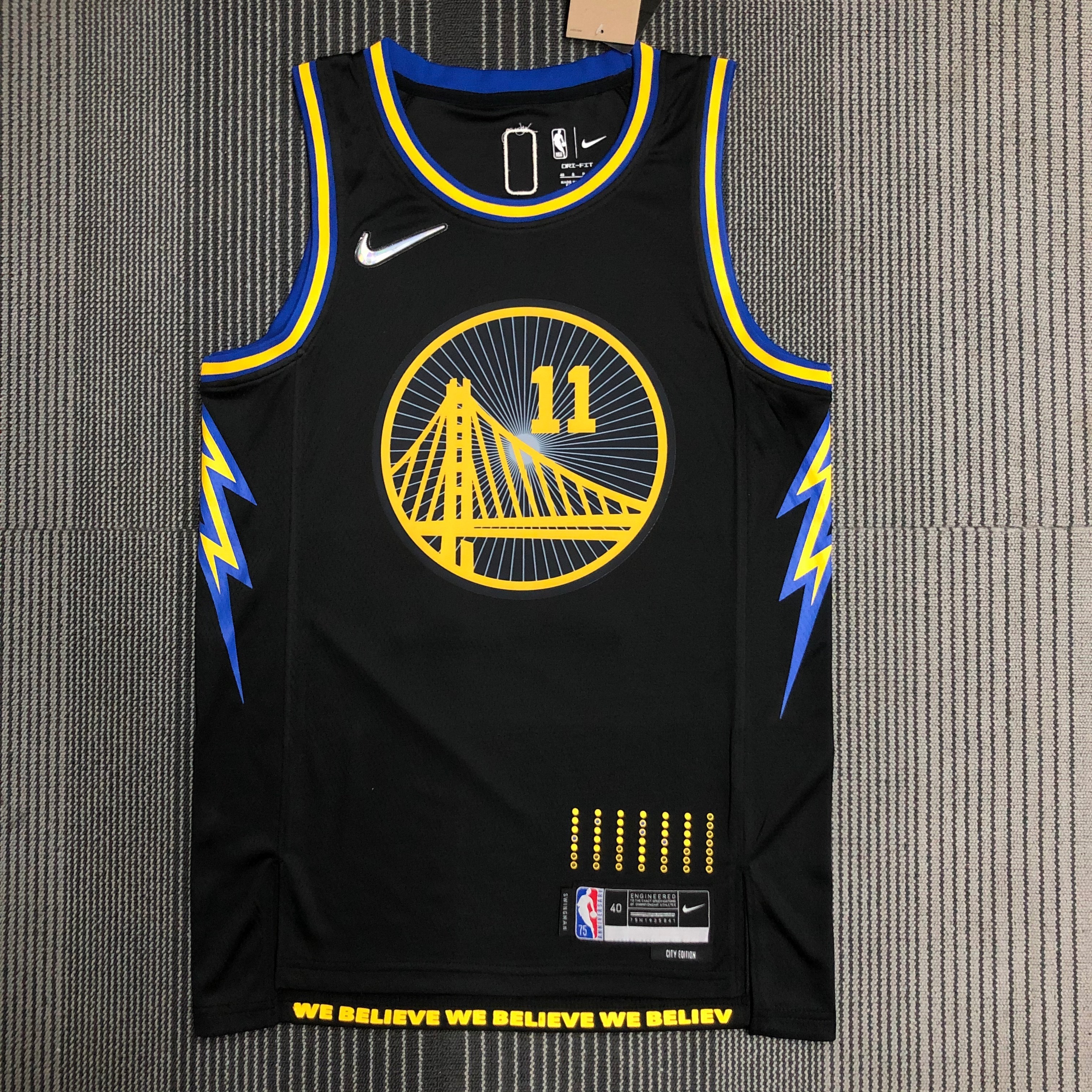 Warriors season 22 City version 11 Thompson