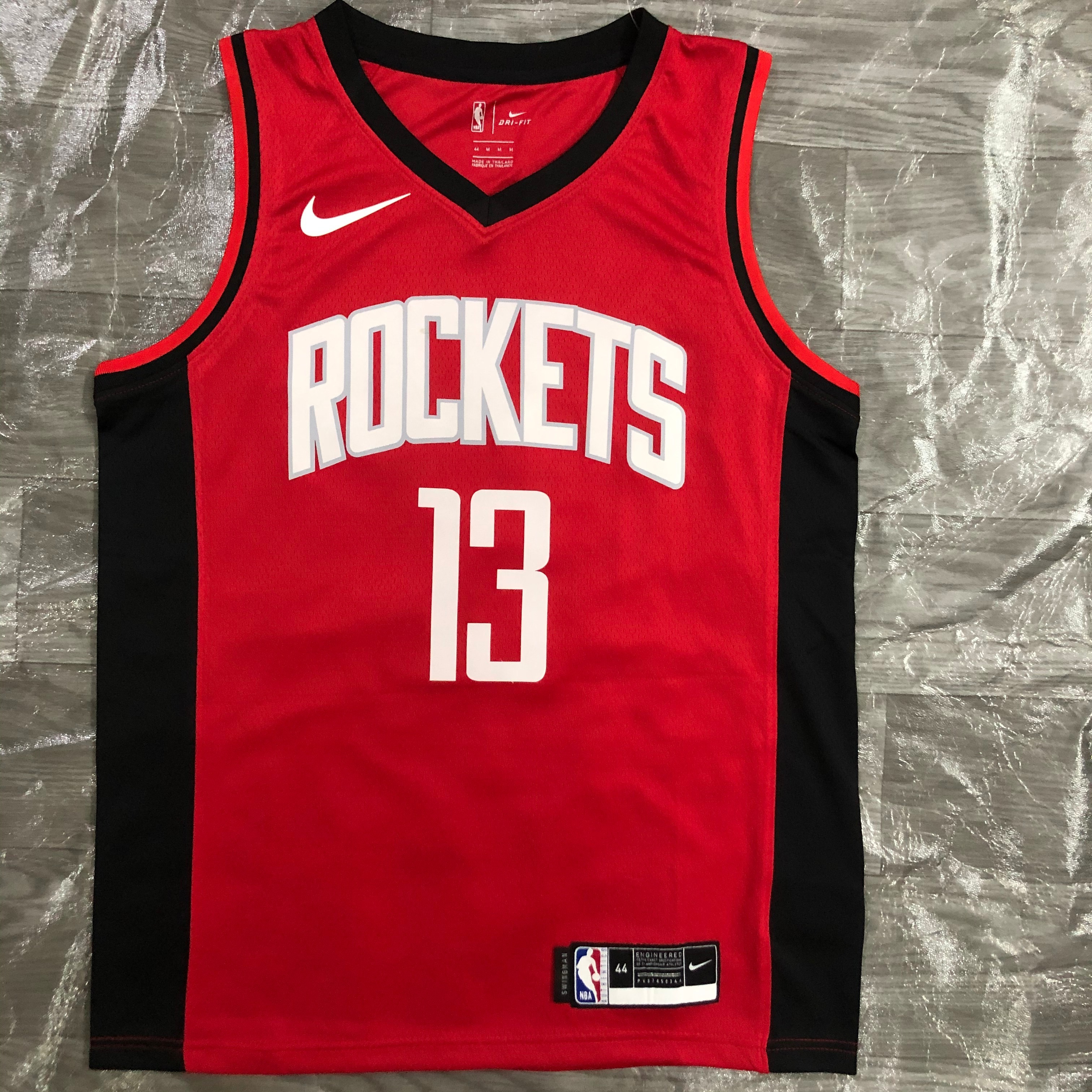 Houston Rockets red # 13 Harden in the 21st season