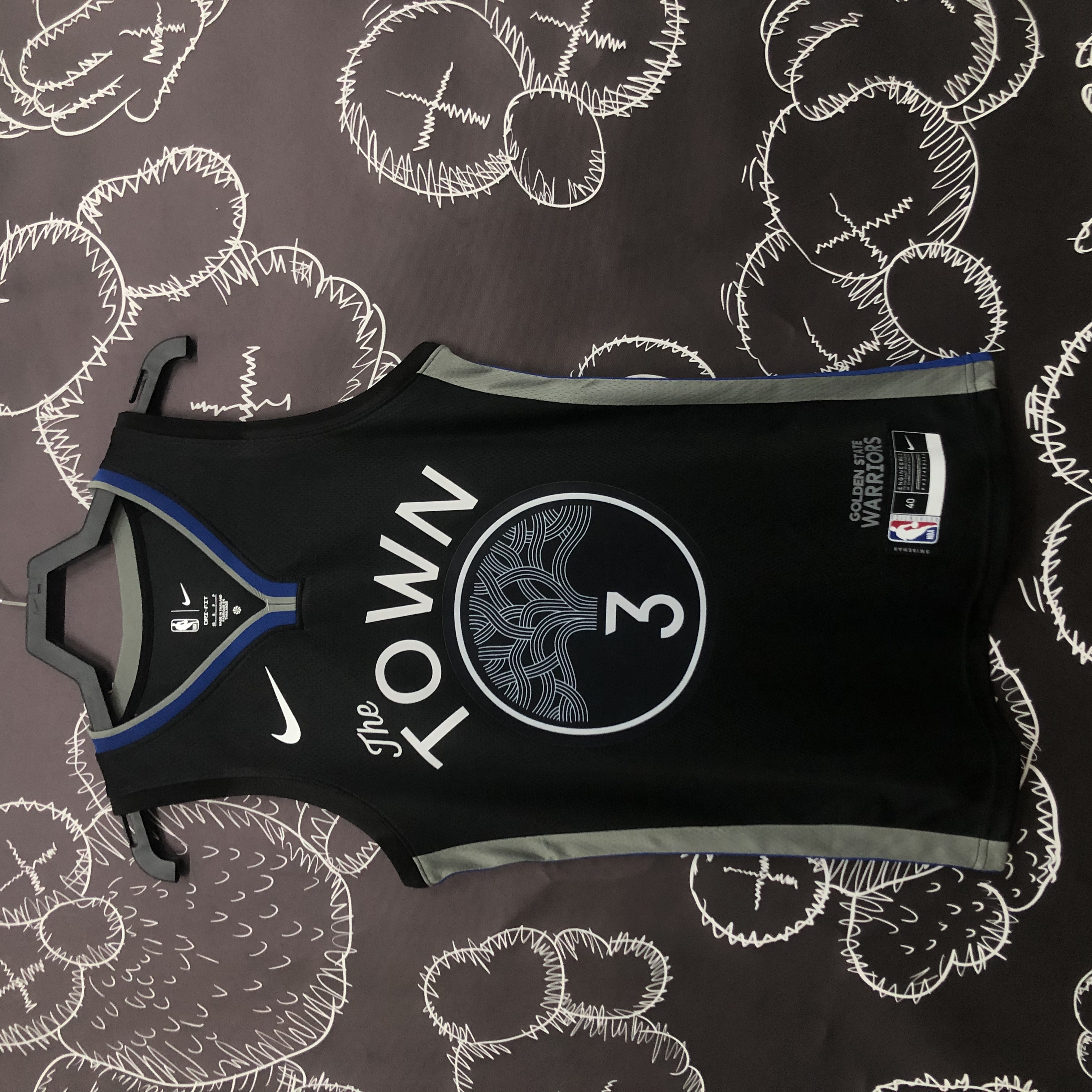 Season 20 Warriors Black Gray No. 3 Poole