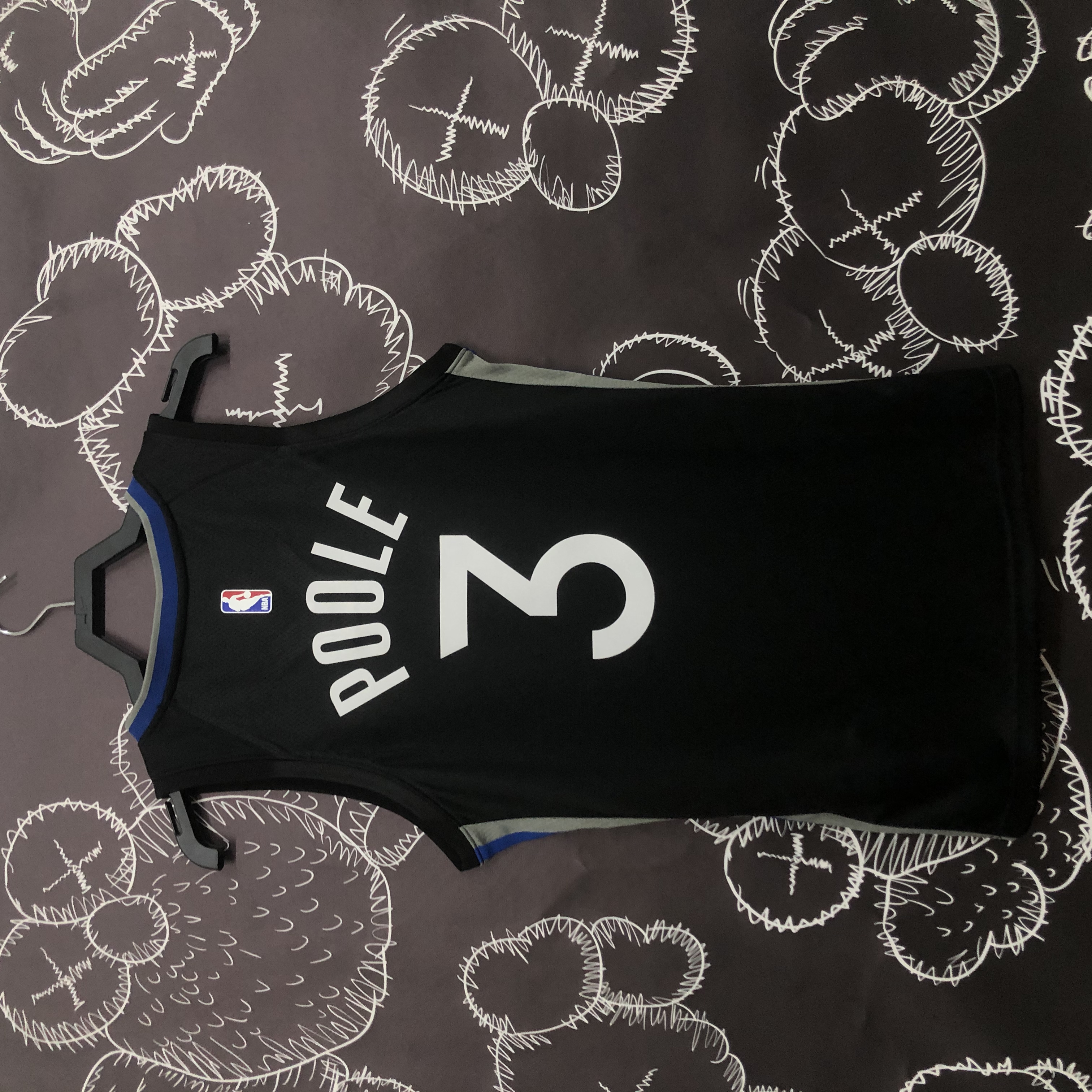Season 20 Warriors Black Gray No. 3 Poole