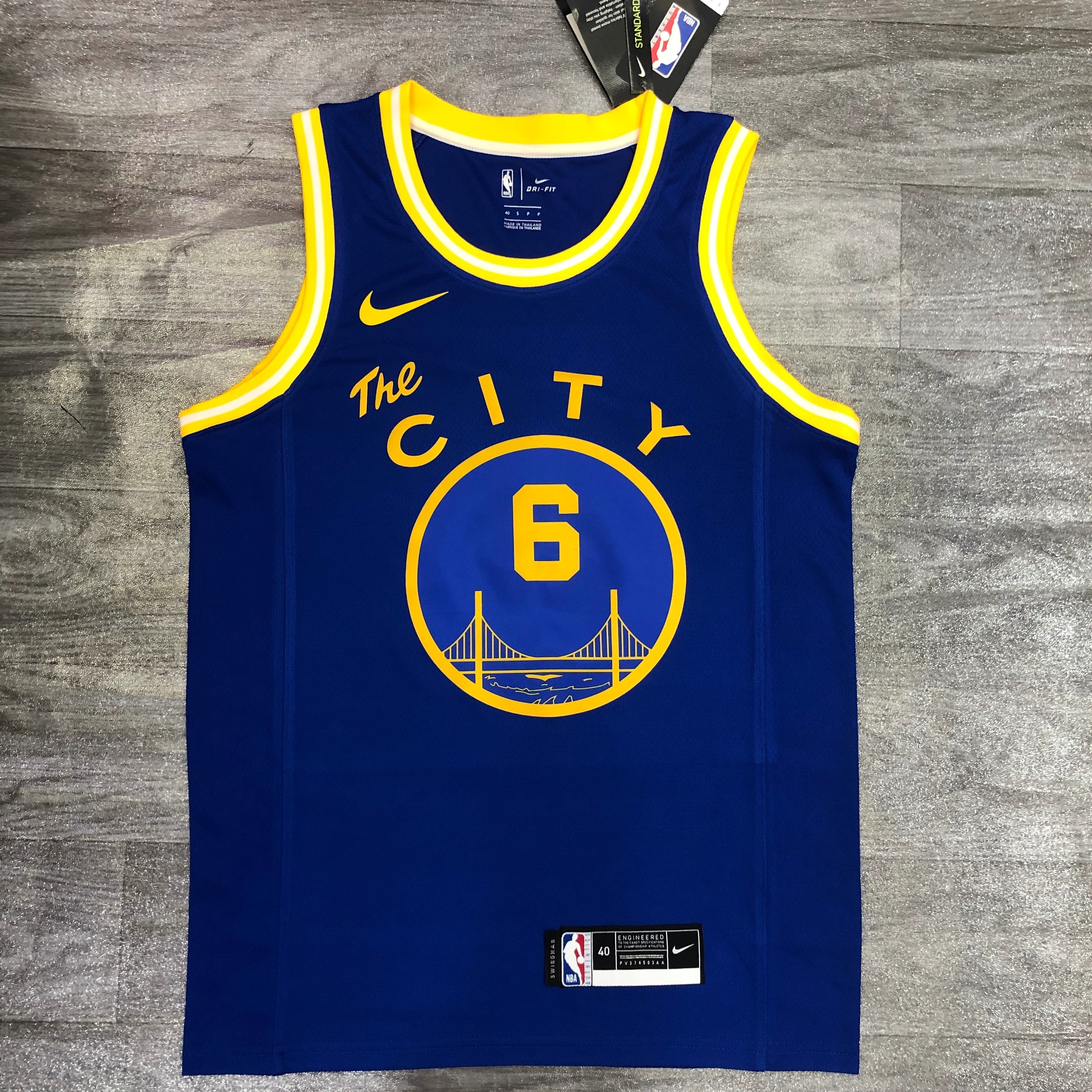 Season 21 Warriors Tram Blue No. 6 Nick Young