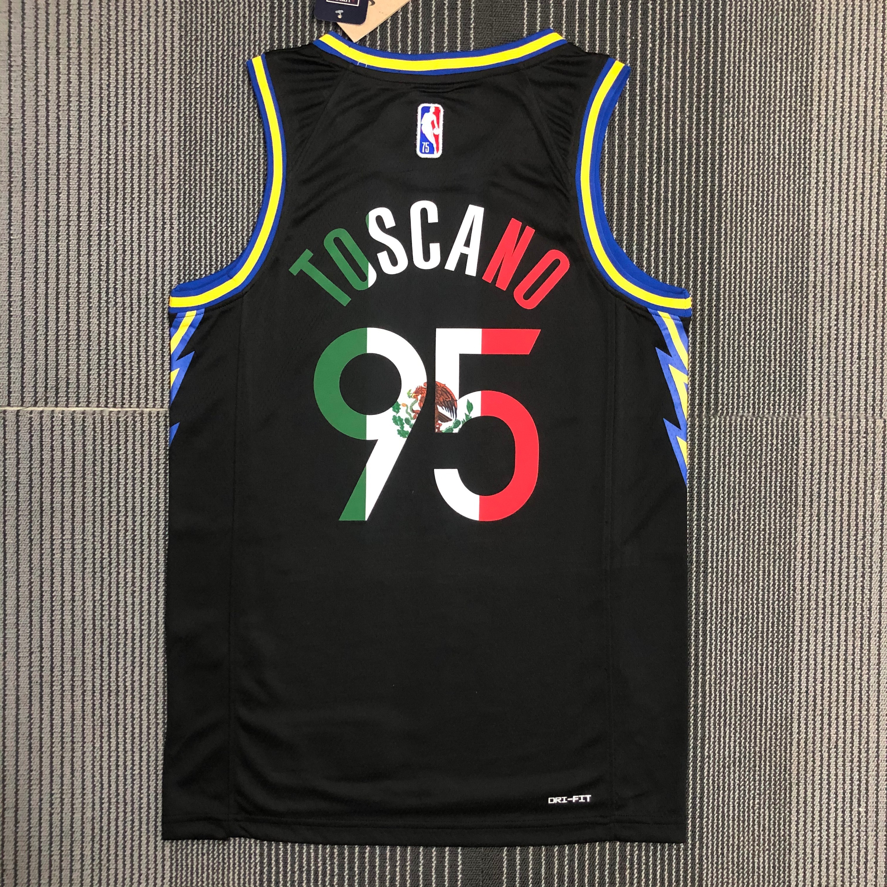 Season 22 Warriors City Edition Mexico Limited number 95 TOSCANO
