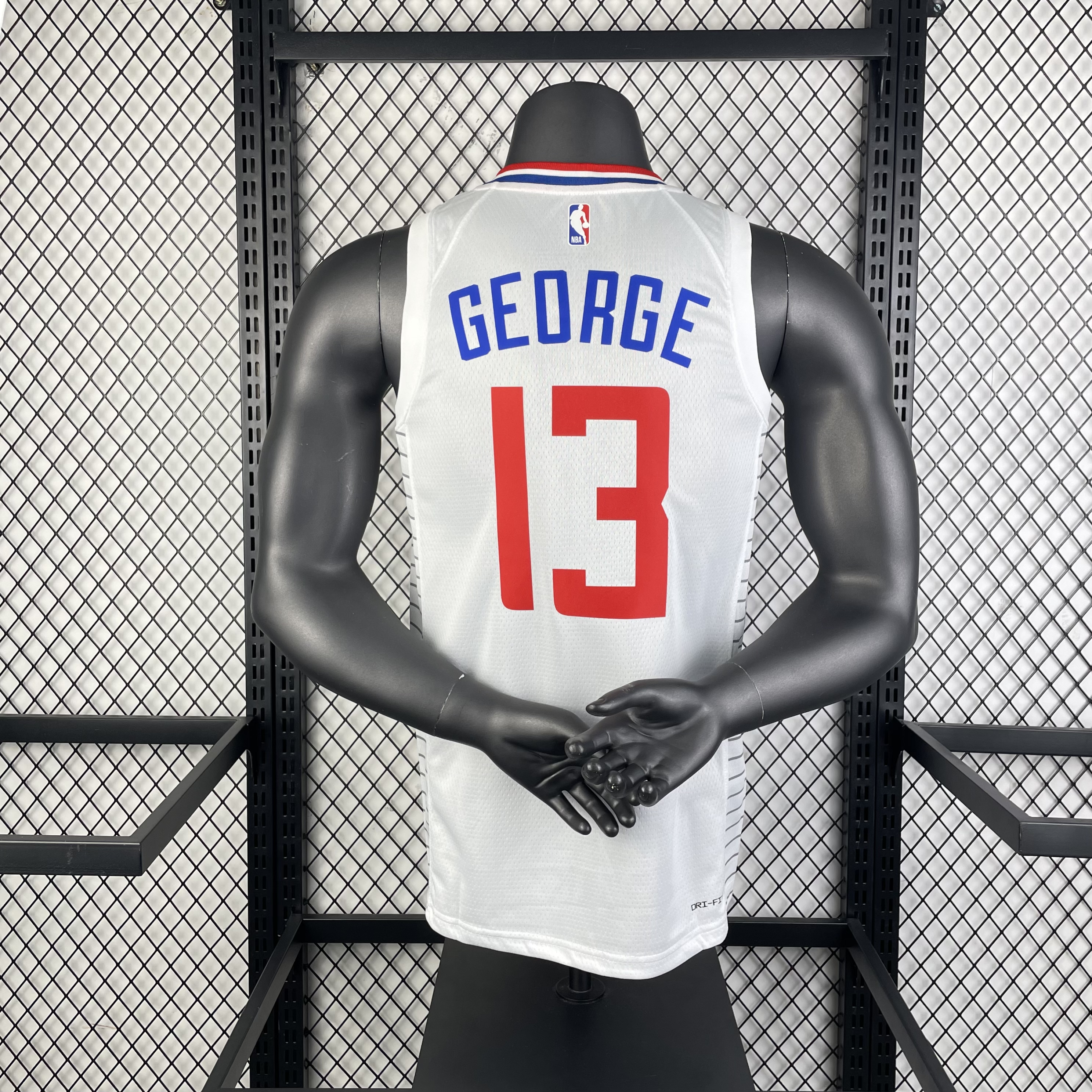 Season 23 Clippers home white number 13 George