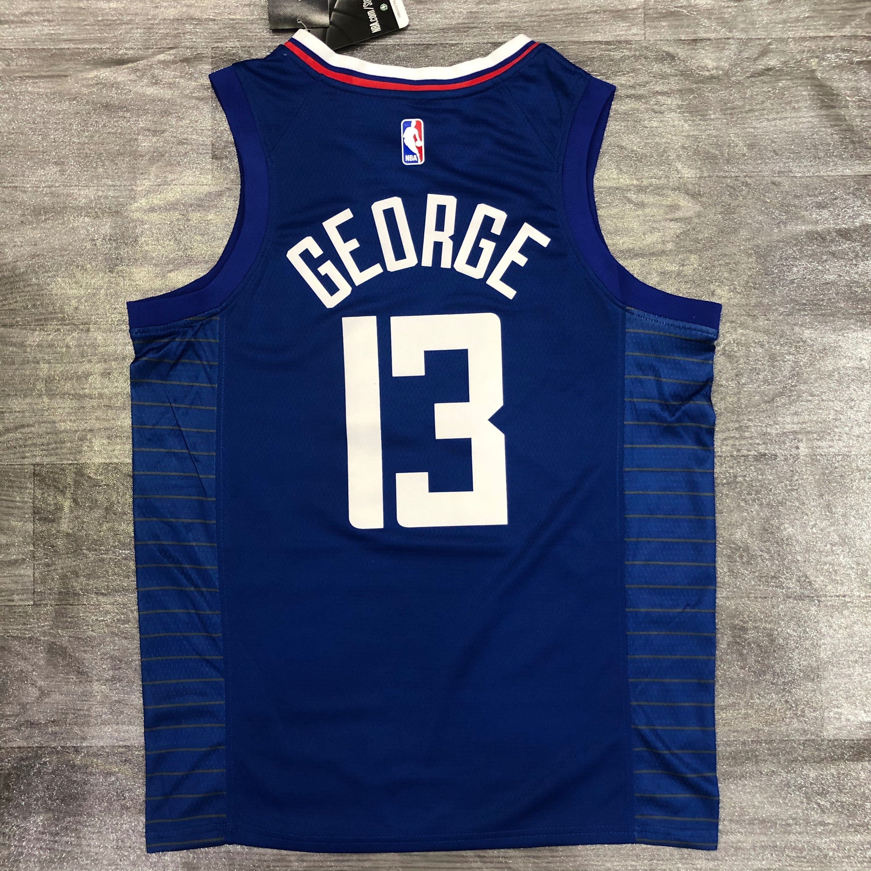 Season 20 Clippers limited blue number 13 George