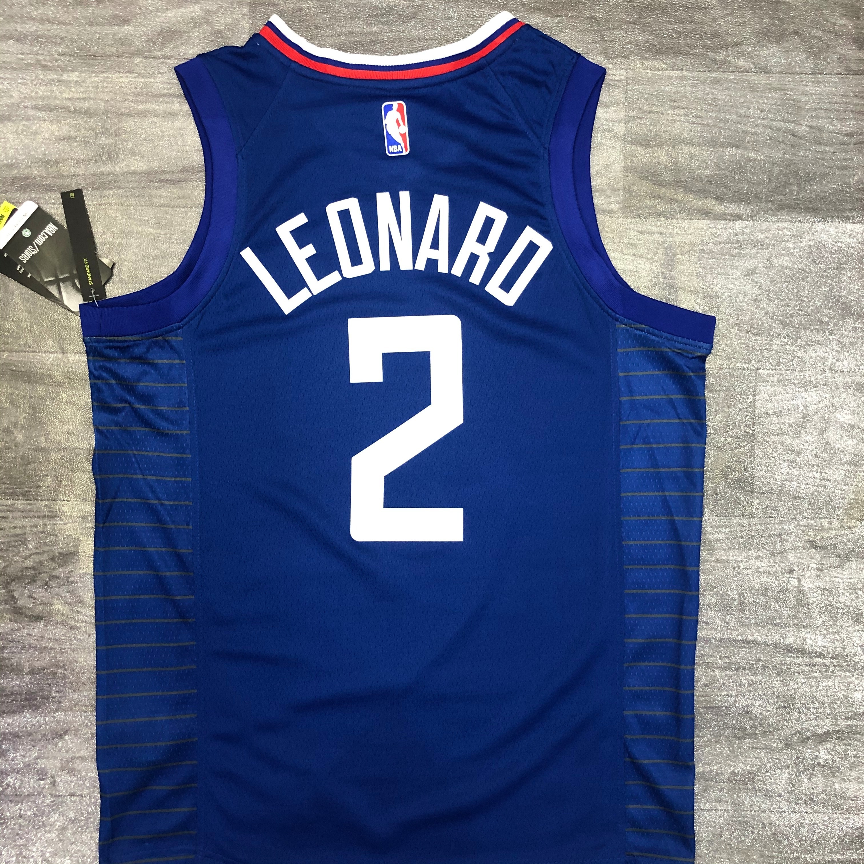 20 season Clippers limited blue No. 2 Leonard