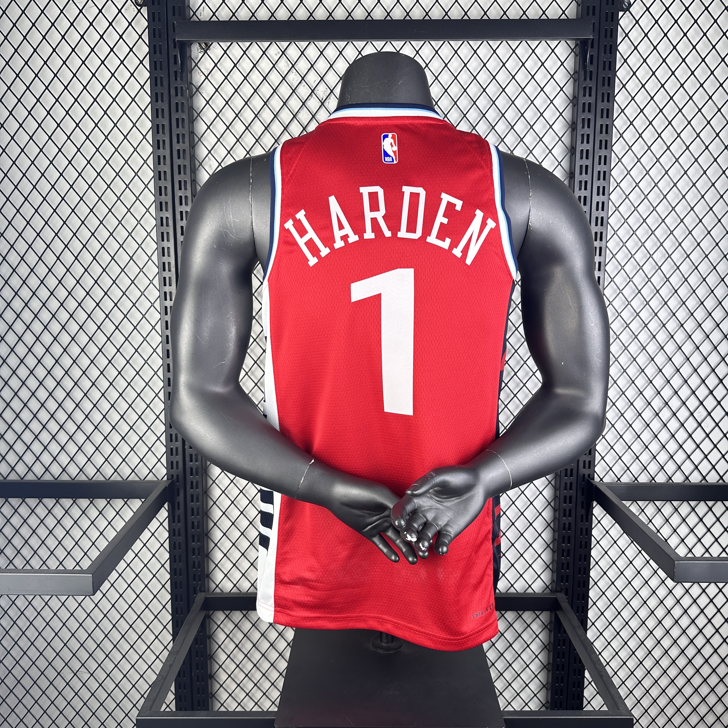 25 season Clippers Flyers limited red # 1 Harden