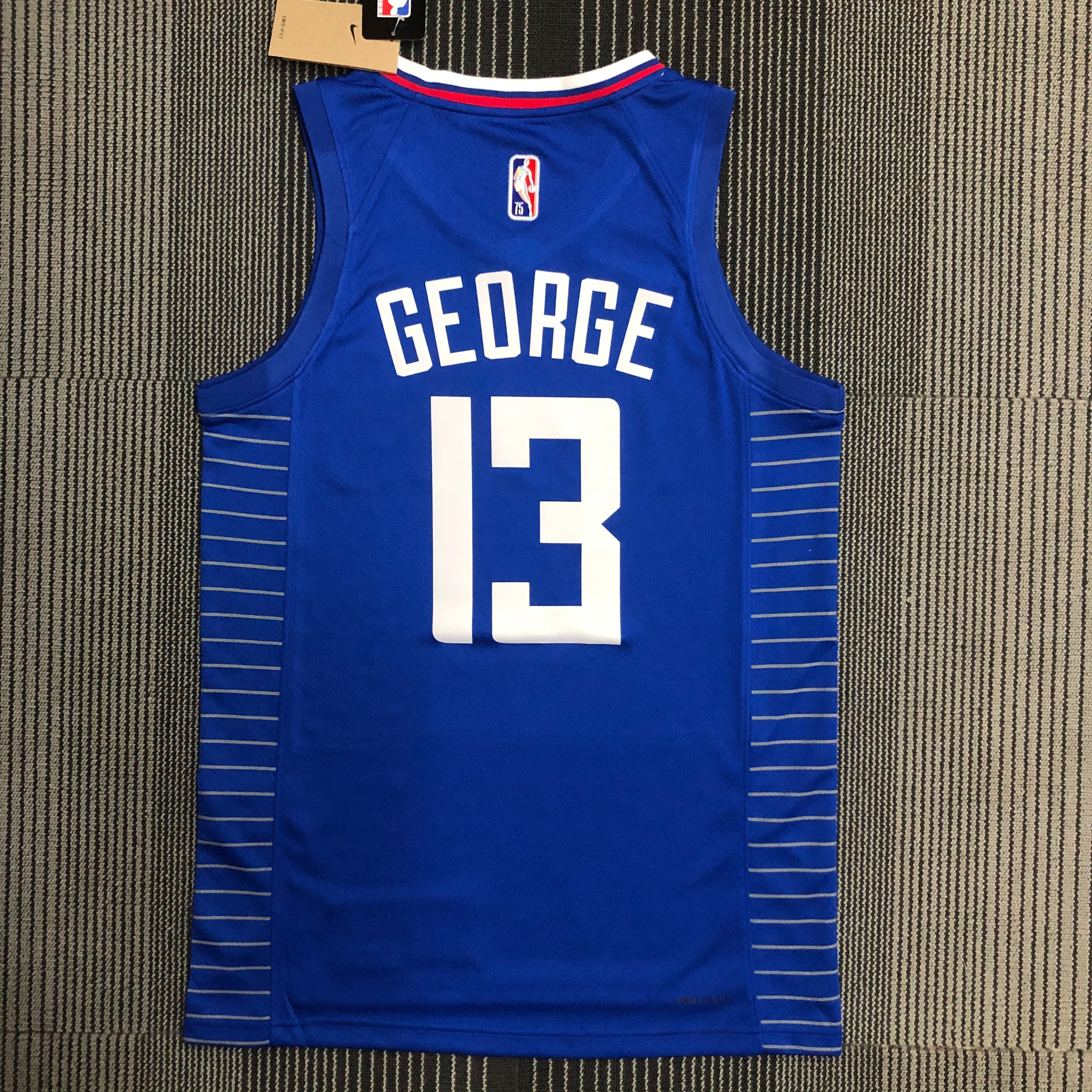 75th anniversary Clippers blue 13th George