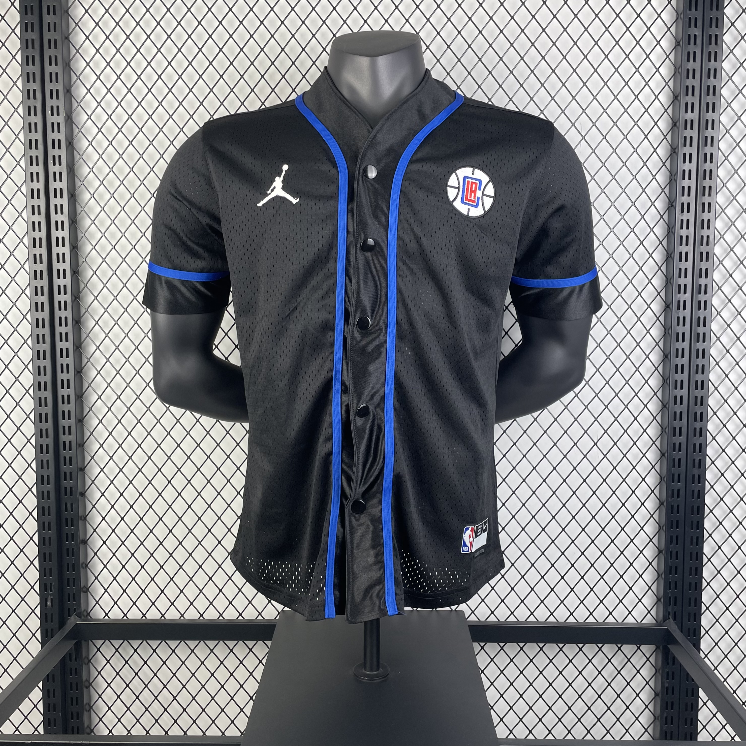 NBA button Cardigan Clippers