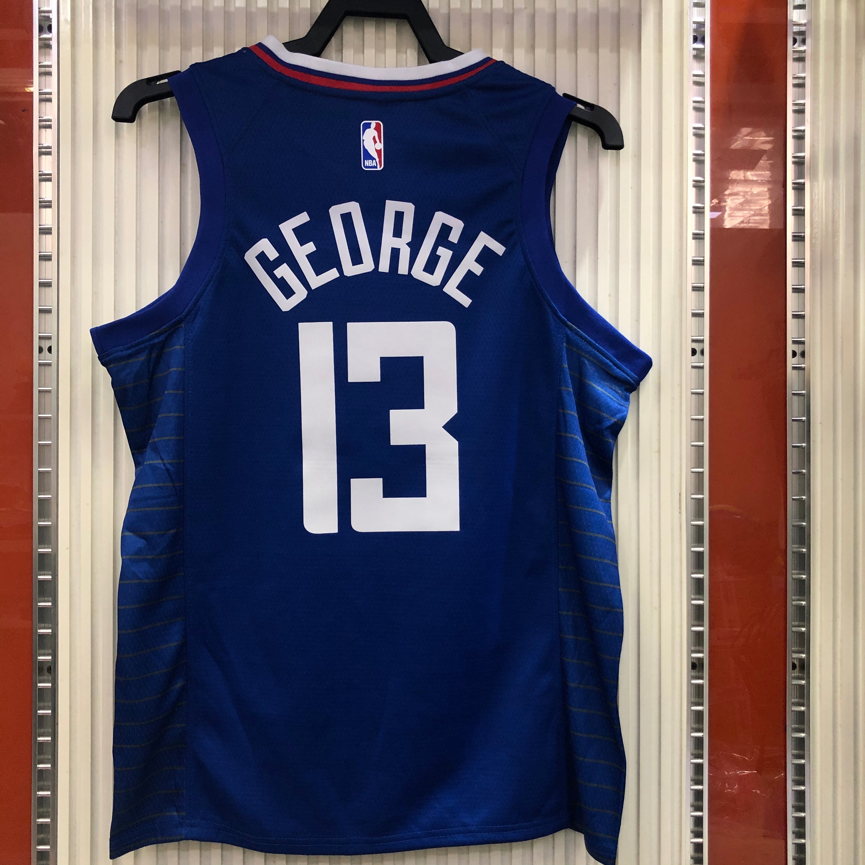 Season 20 Clippers limited blue number 13 George