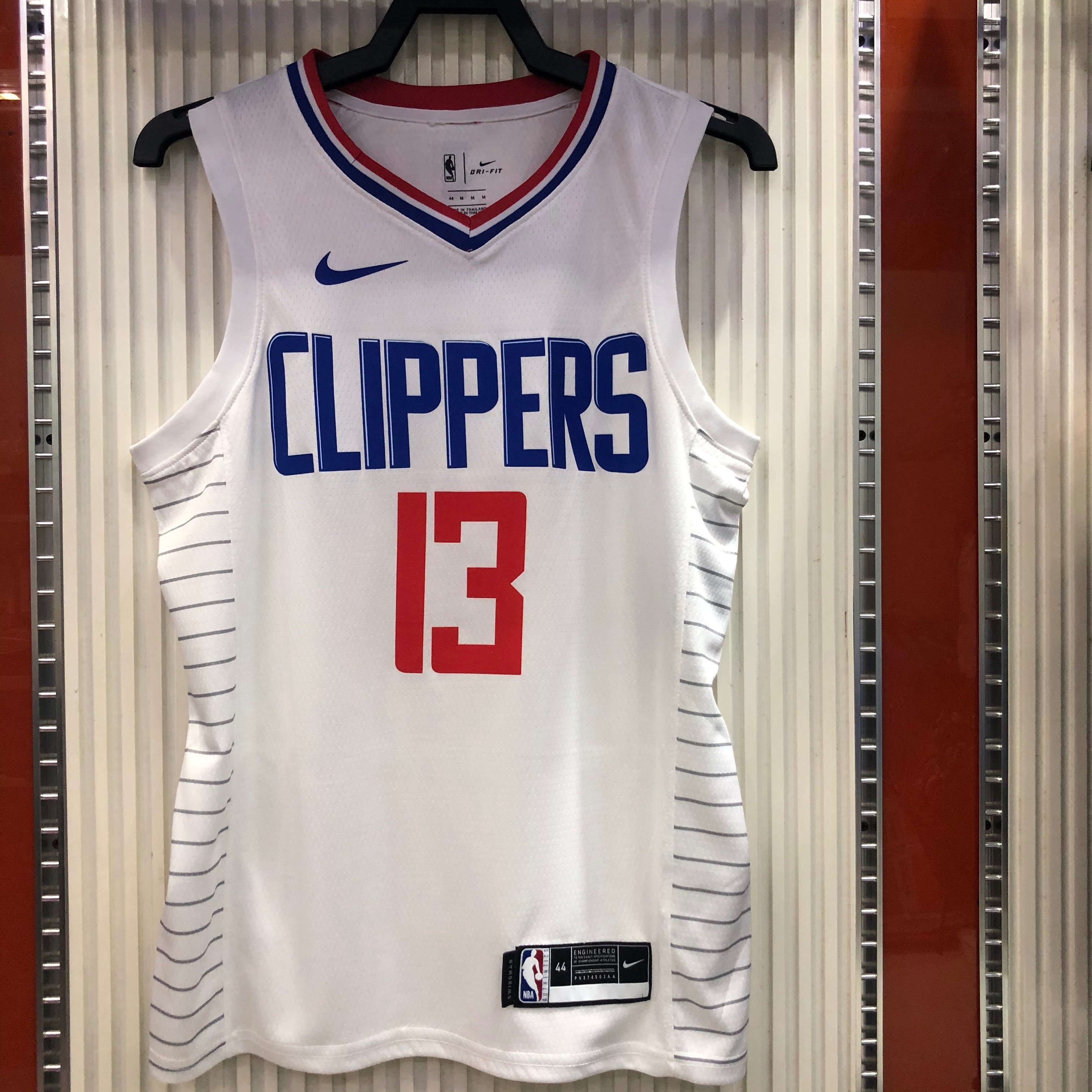 The 20 Clippers limited white No. 13 George