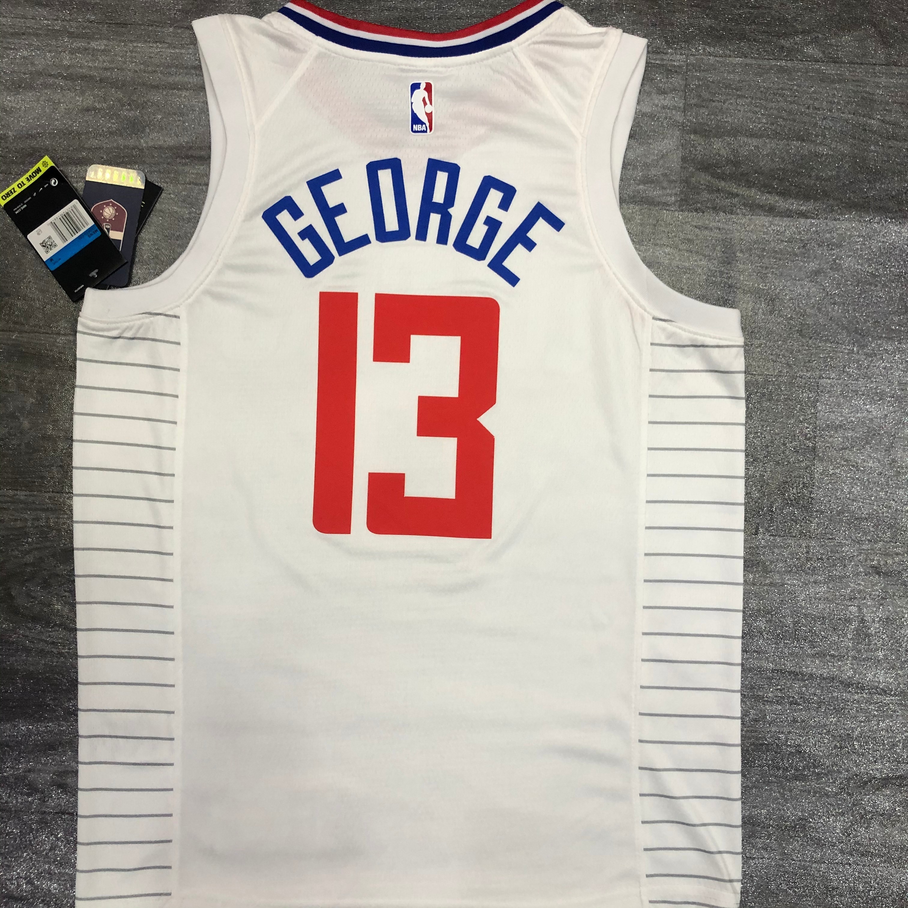 The 20 Clippers limited white No. 13 George