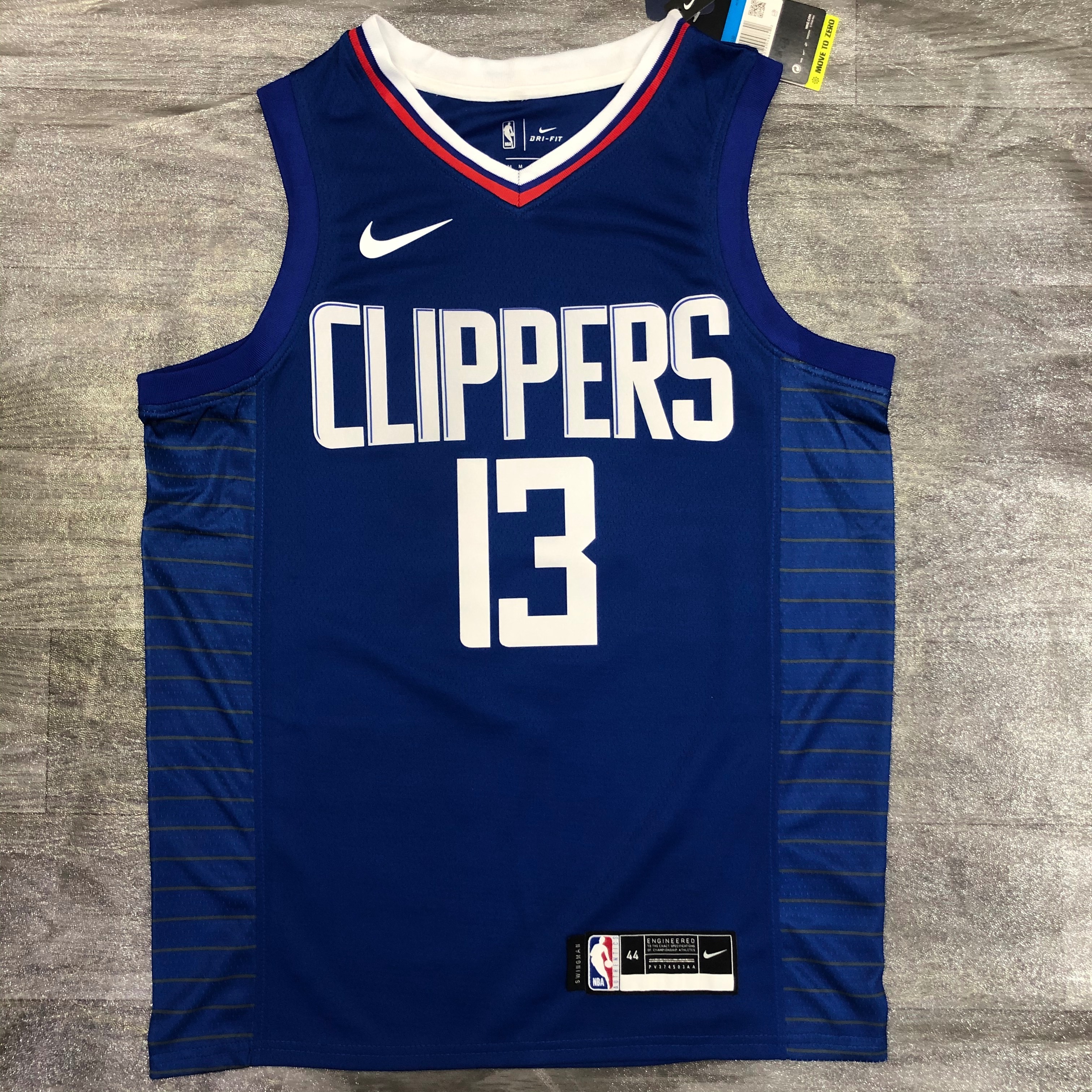 Season 20 Clippers limited blue number 13 George