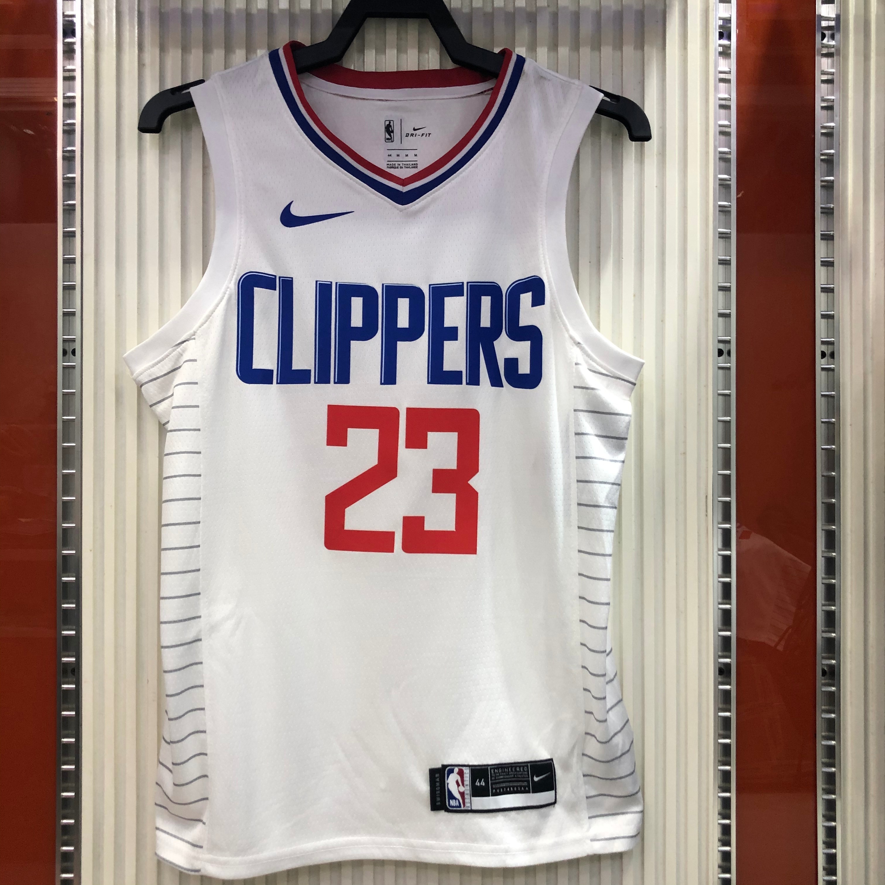 The 20 Clippers limited white No. 23 Williams