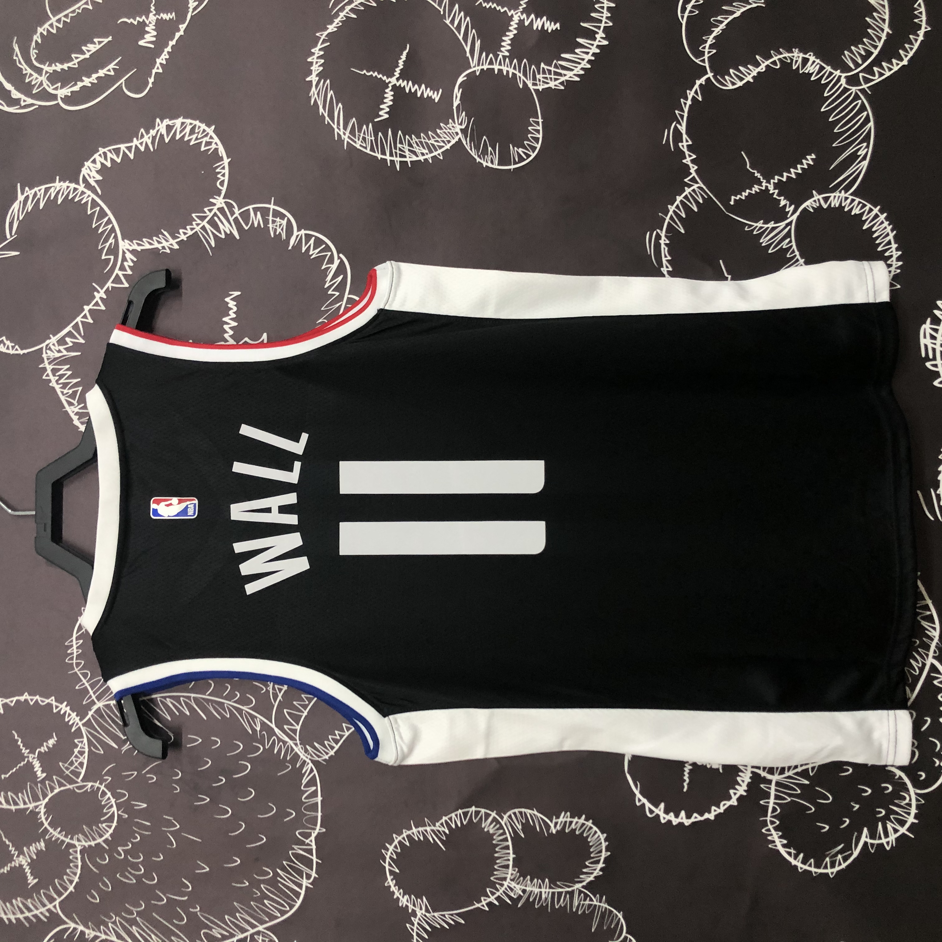 Clippers Latin black 11 WALL