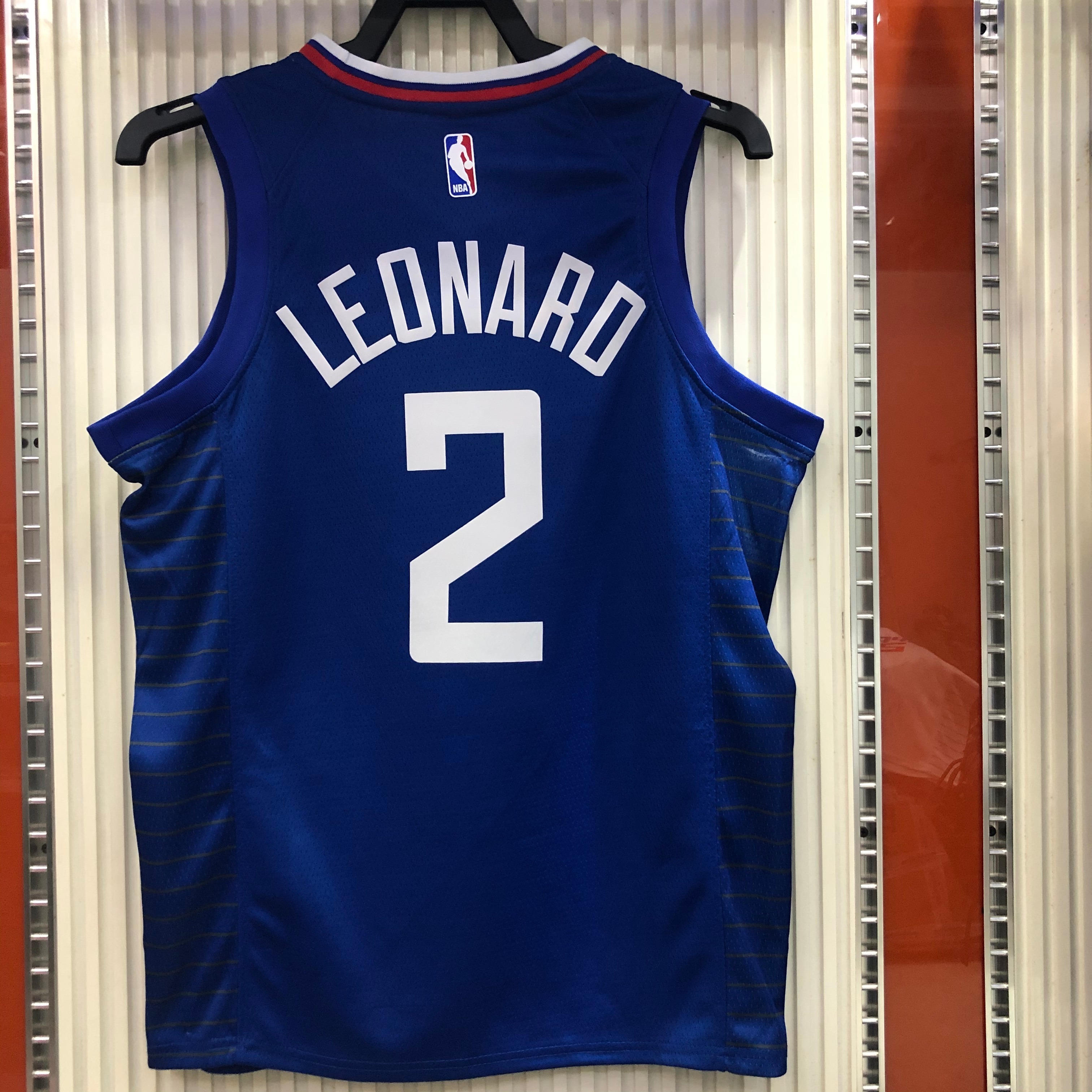 20 season Clippers limited blue No. 2 Leonard