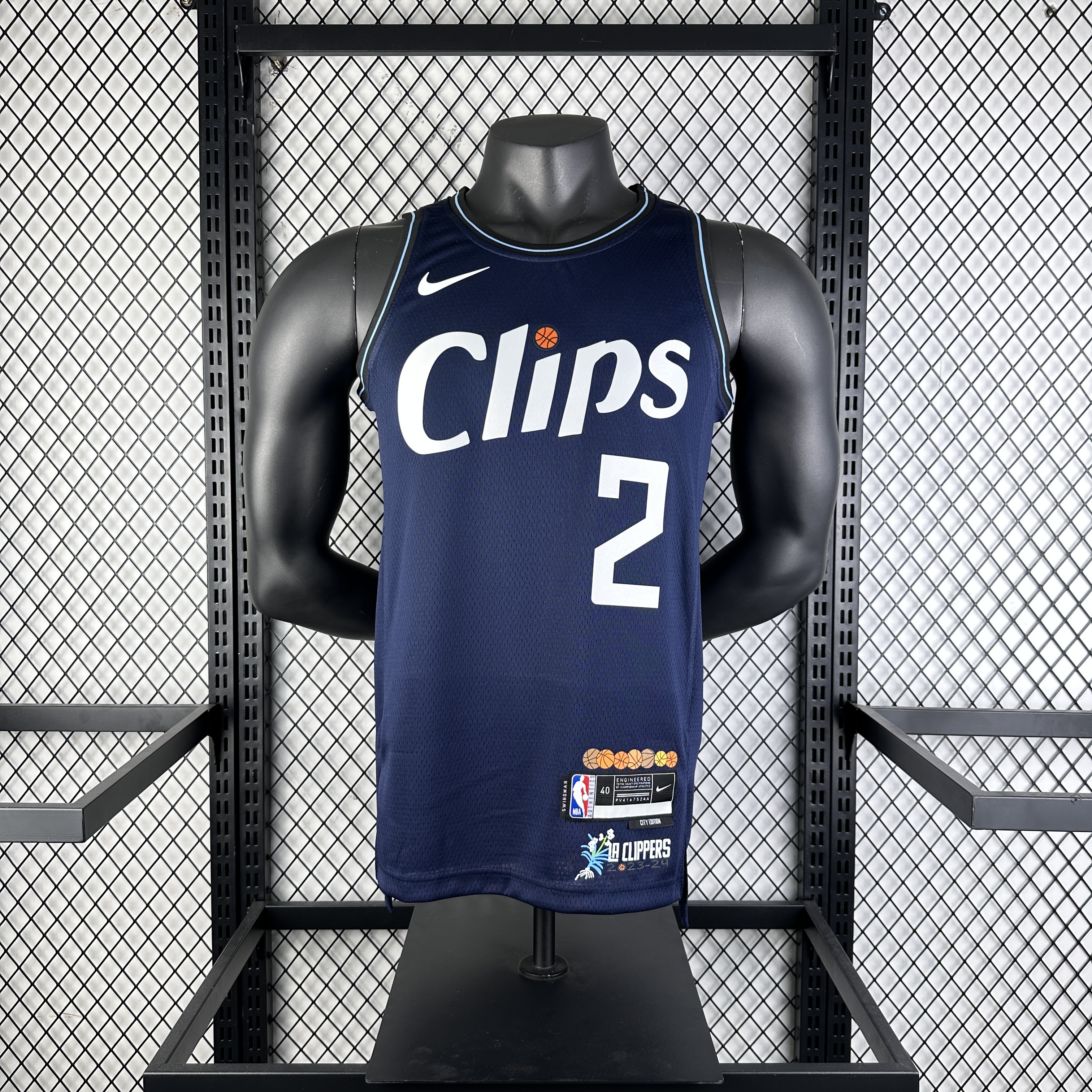 24 season Clippers City edition # 2 Leonard