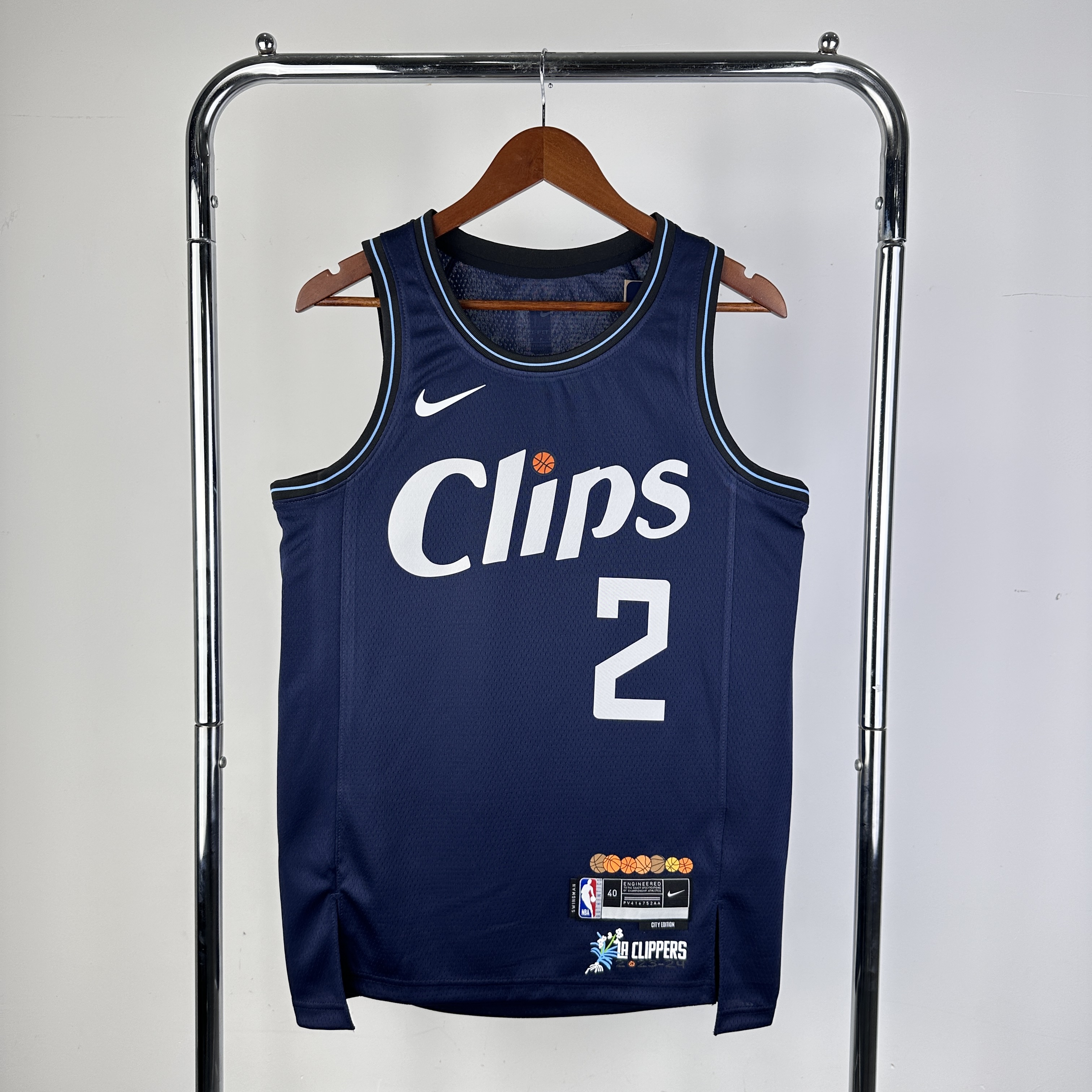 24 season Clippers City edition # 2 Leonard