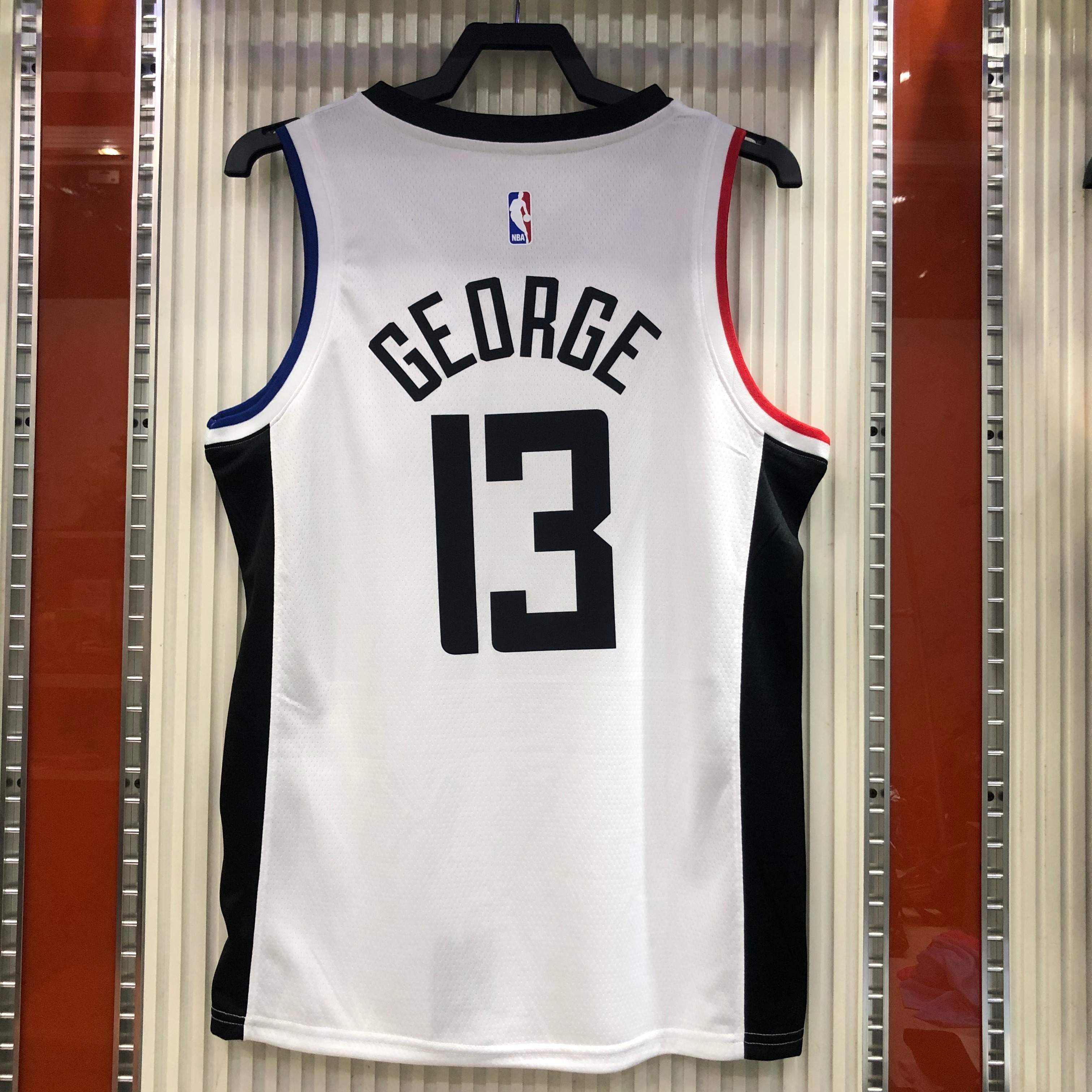 Season 20 Clippers Latin City version White No. 13 George