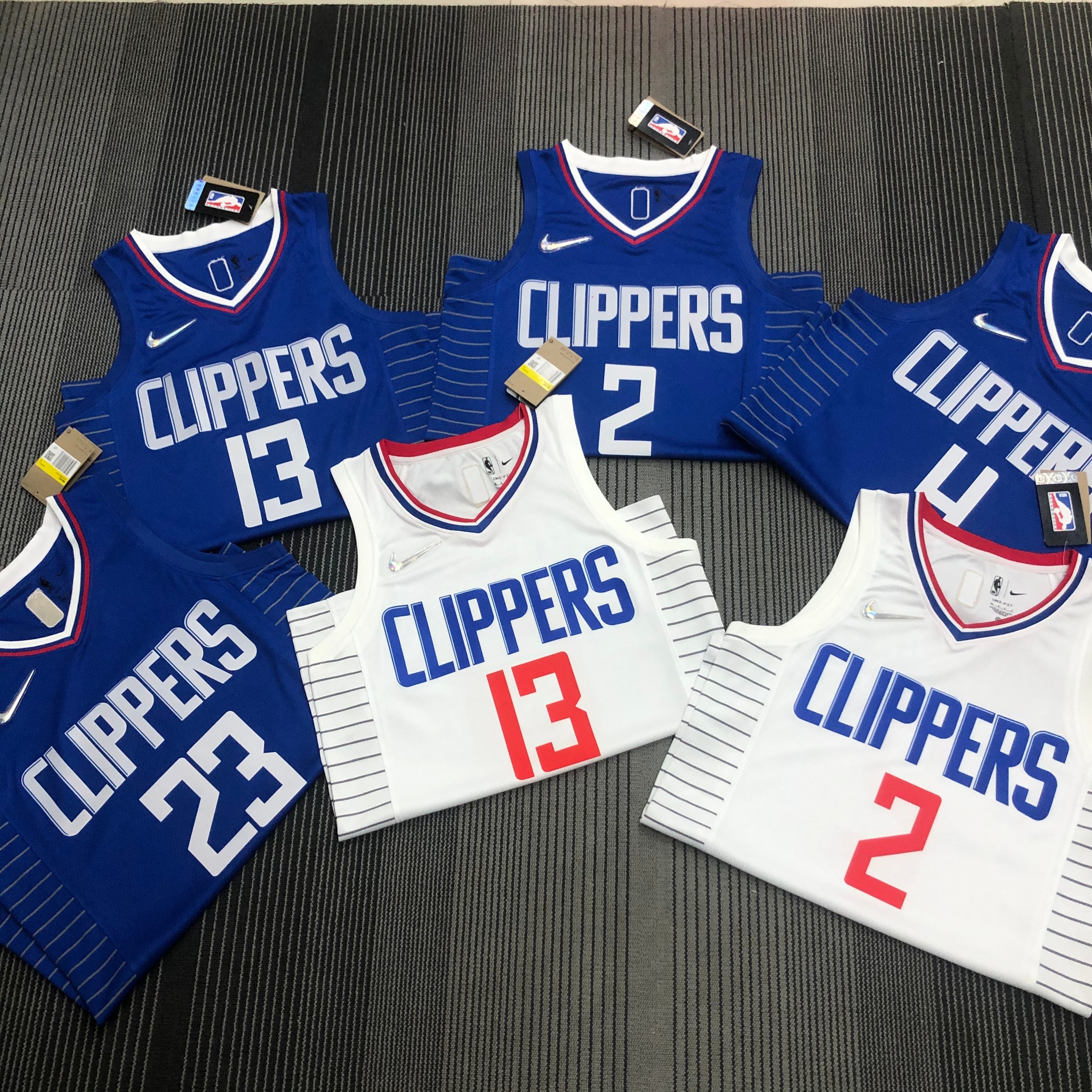 75th anniversary Clippers blue # 2 Leonard