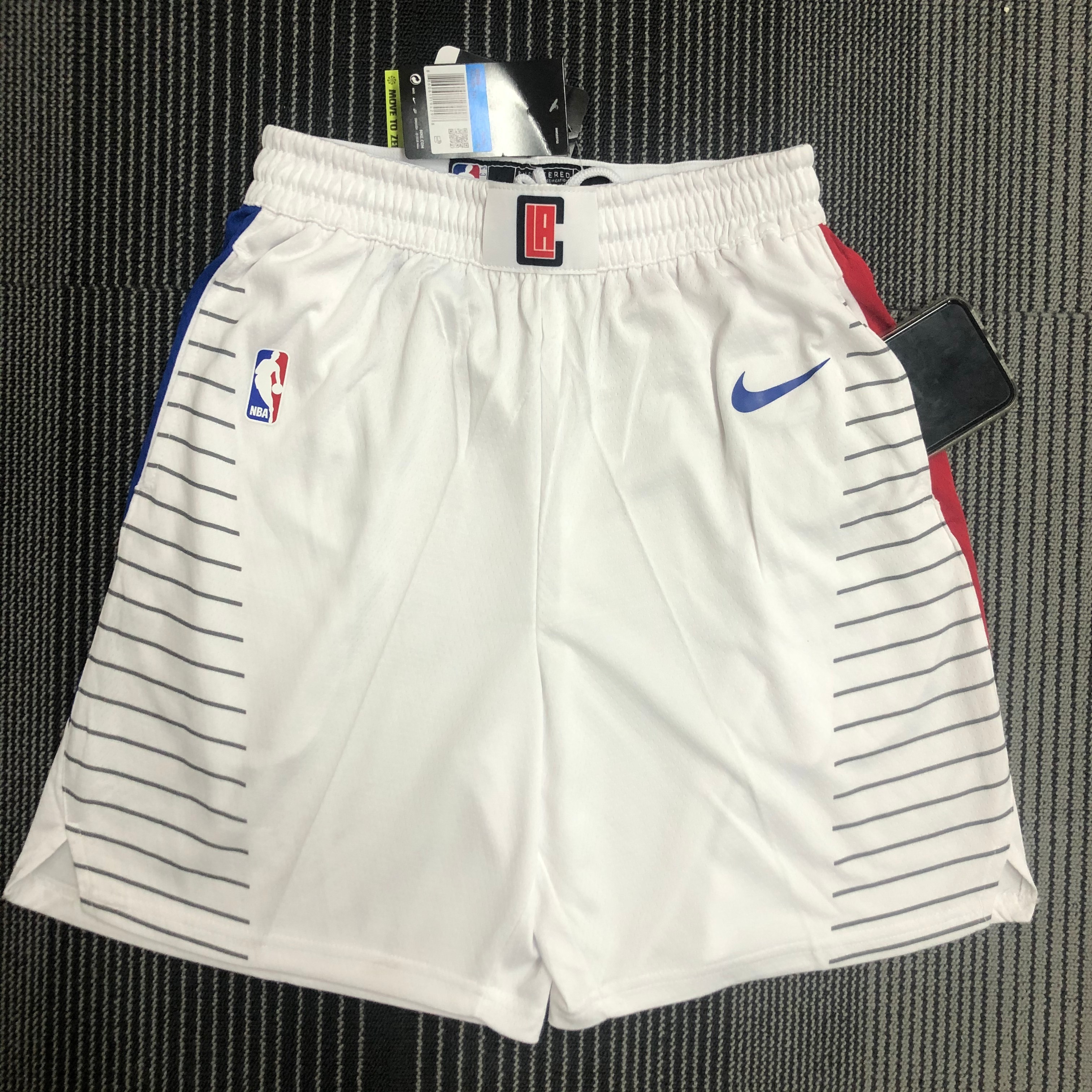 Clippers limited white ball pants