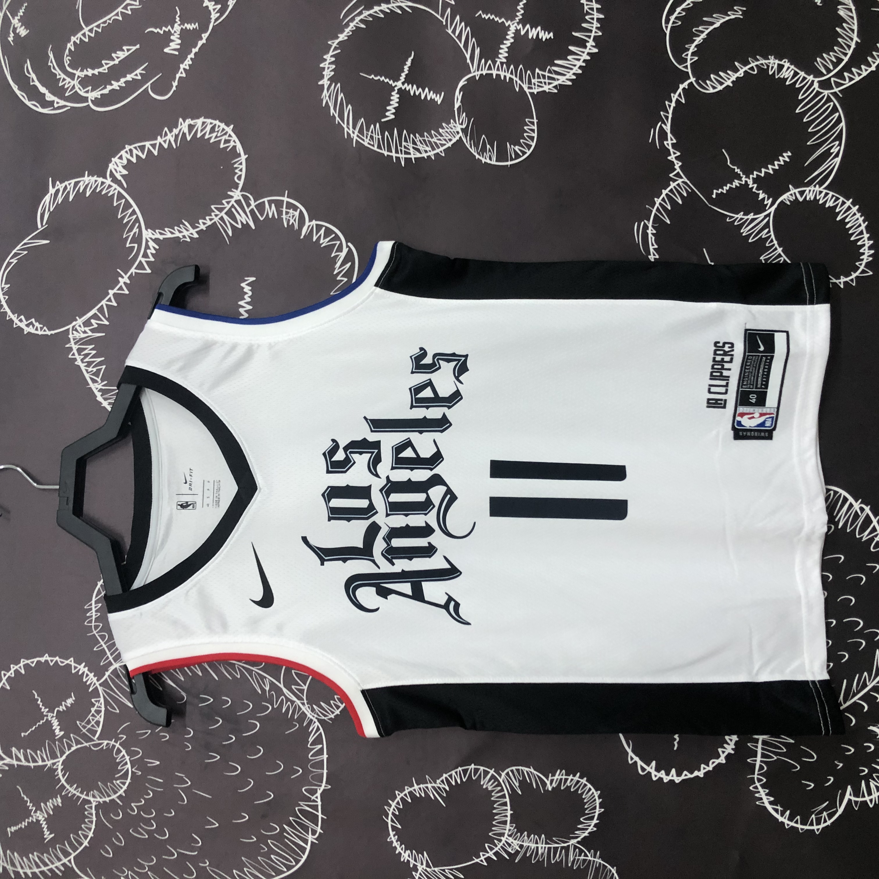 Clippers Latin white 11 WALL