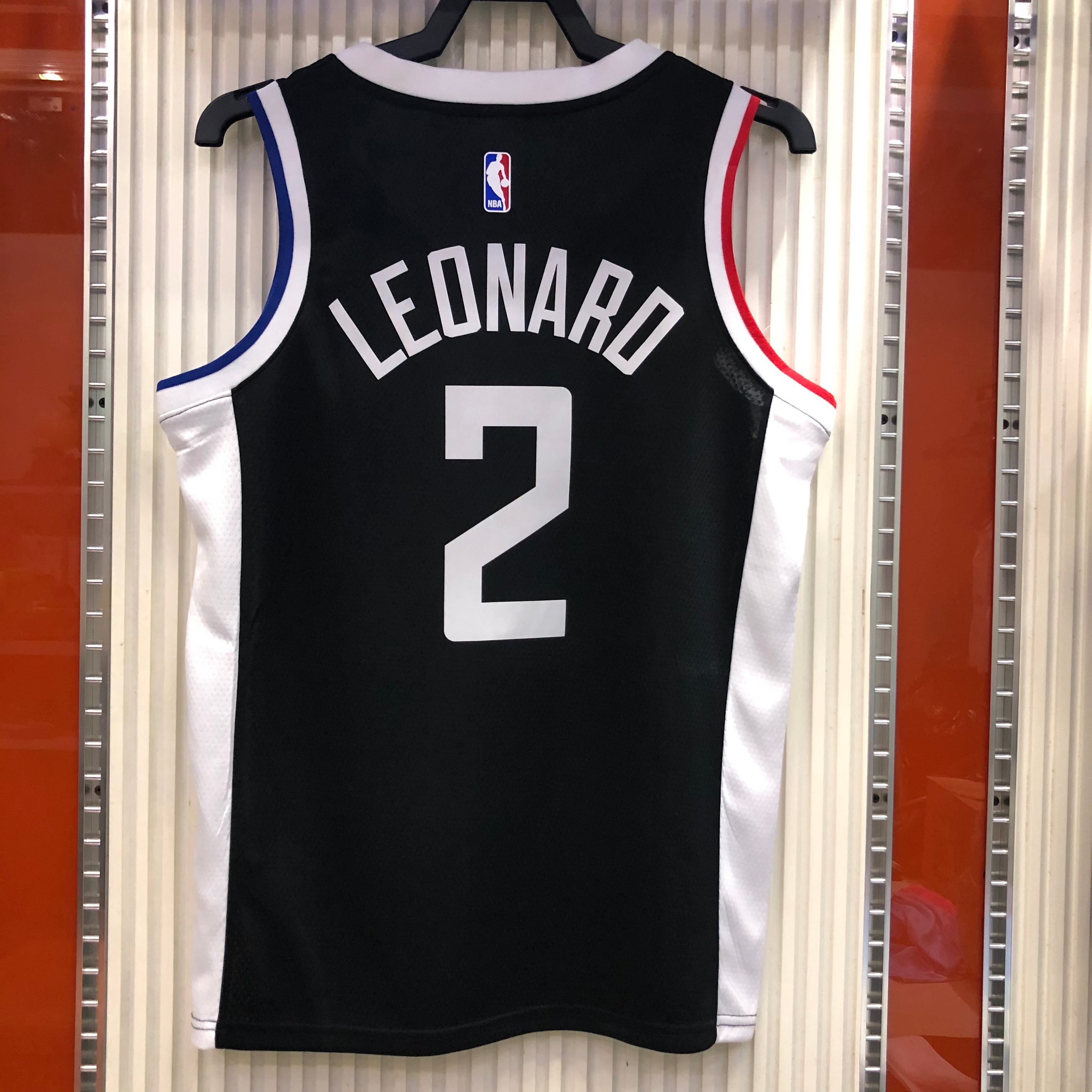 Season 21 Clippers City Edition Latin Black # 2 Leonard