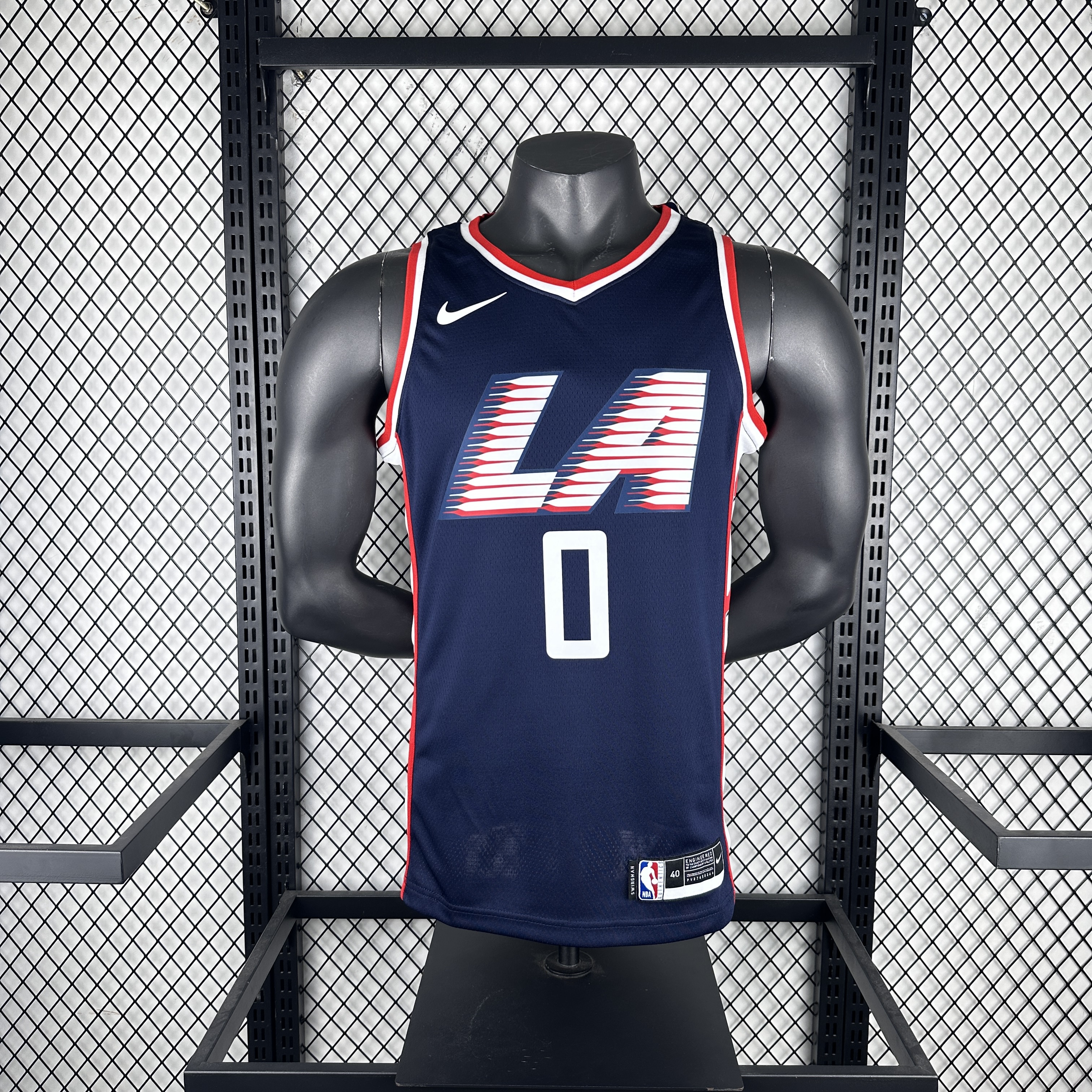 '19 Clippers City version No. 0 Westbrook