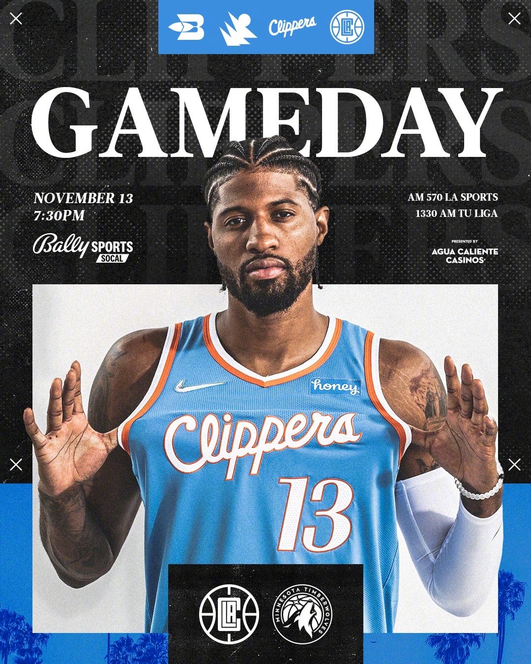 22 season Clippers City version 13 George