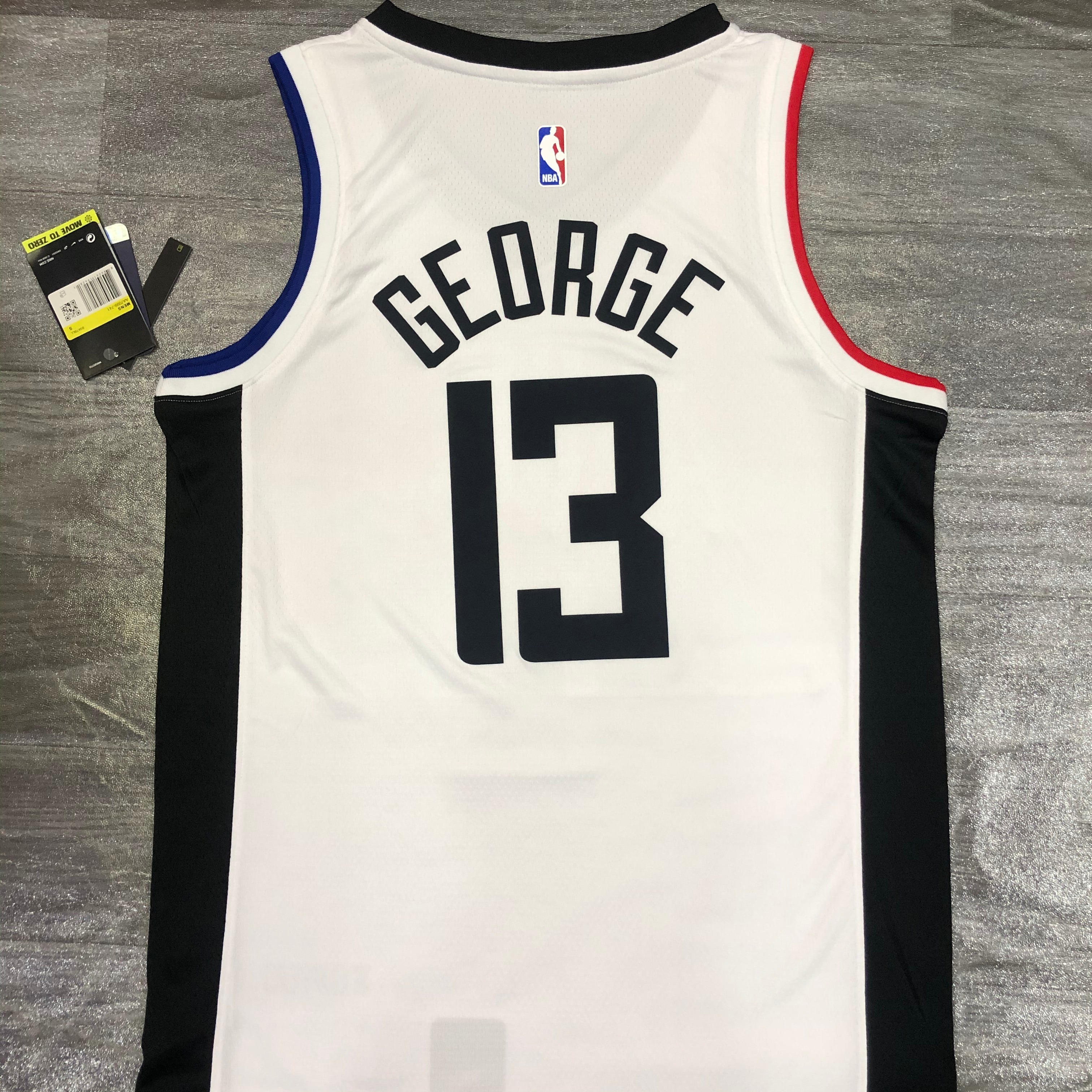 Season 20 Clippers Latin City version White No. 13 George