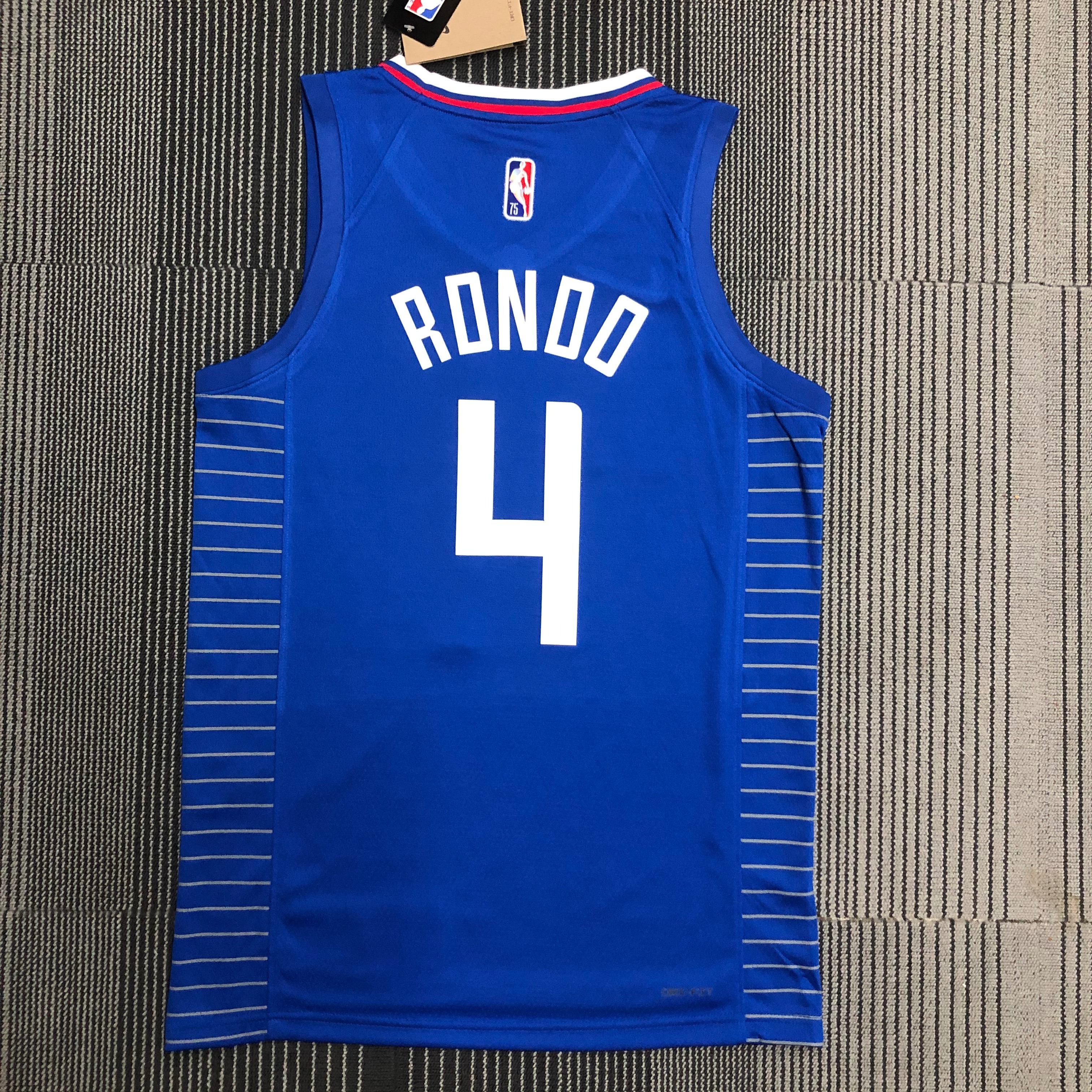 75th anniversary Clippers blue # 4 Rondo